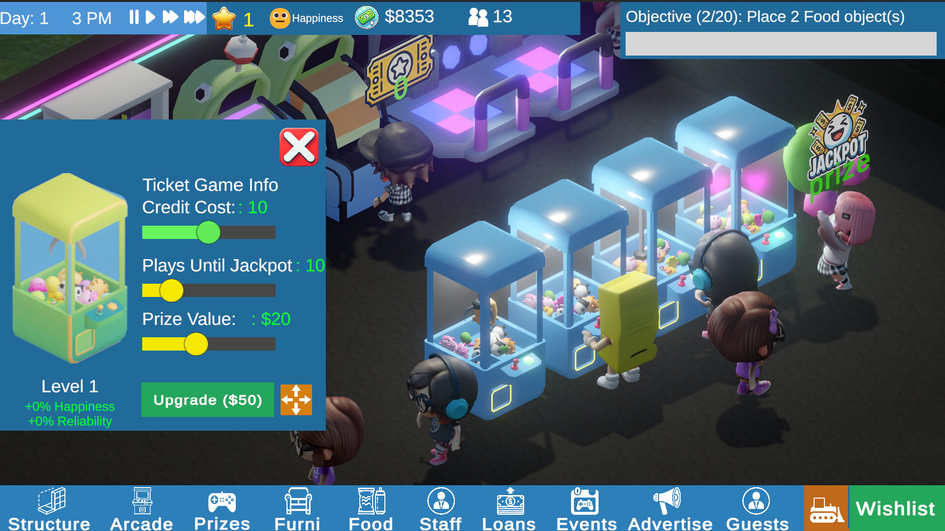 Arcade Manager screenshot 3