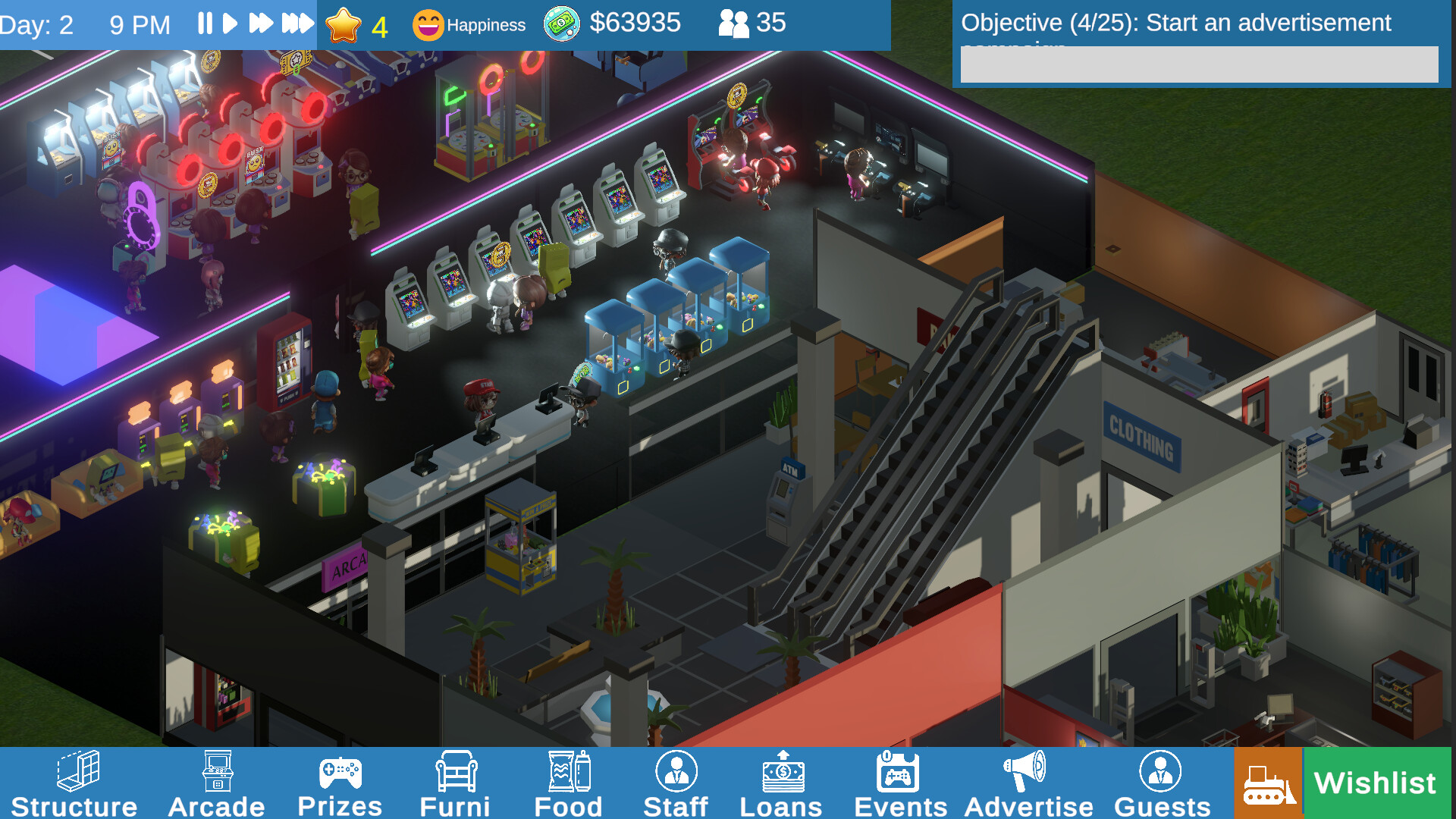 Arcade Manager screenshot 2