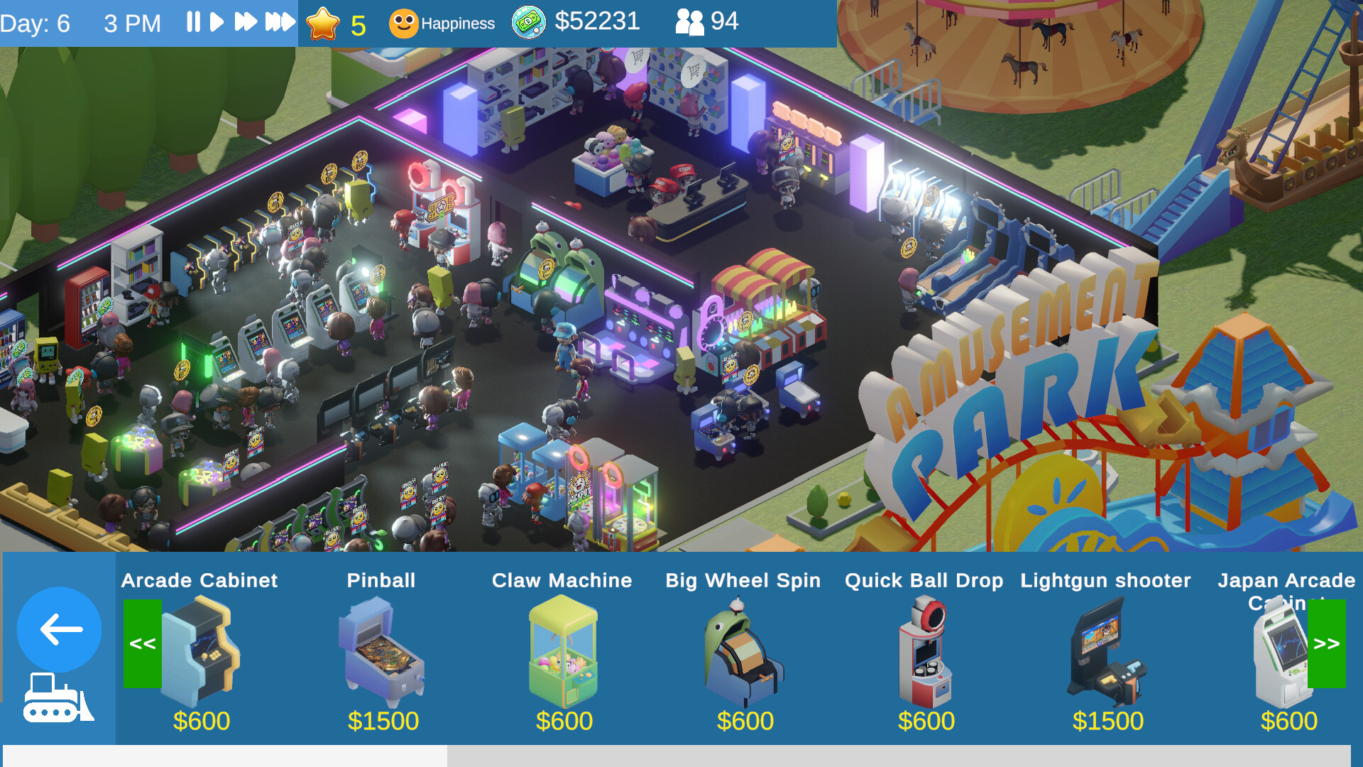 Arcade Manager screenshot 1