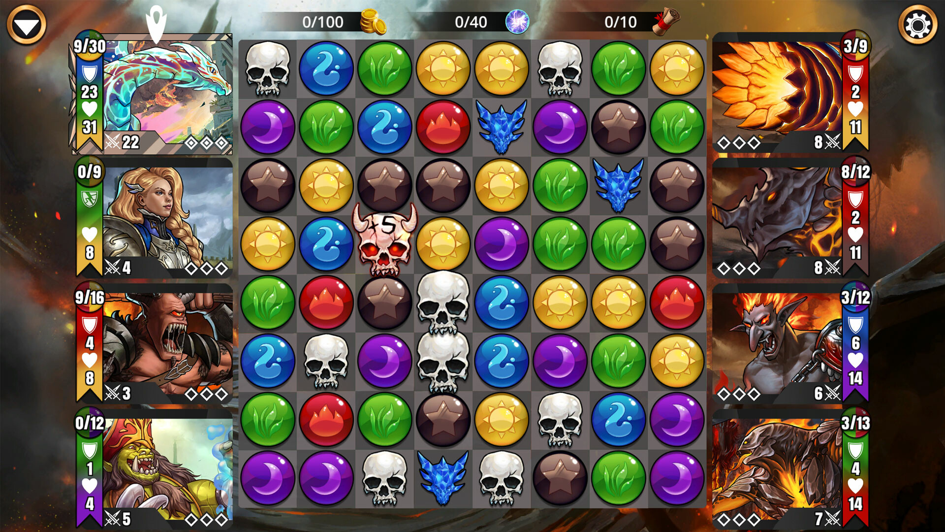 Gems of War screenshot 1