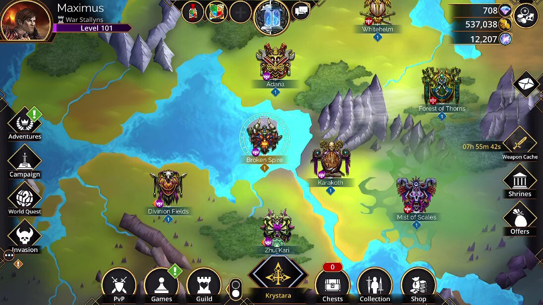 Gems of War screenshot 3