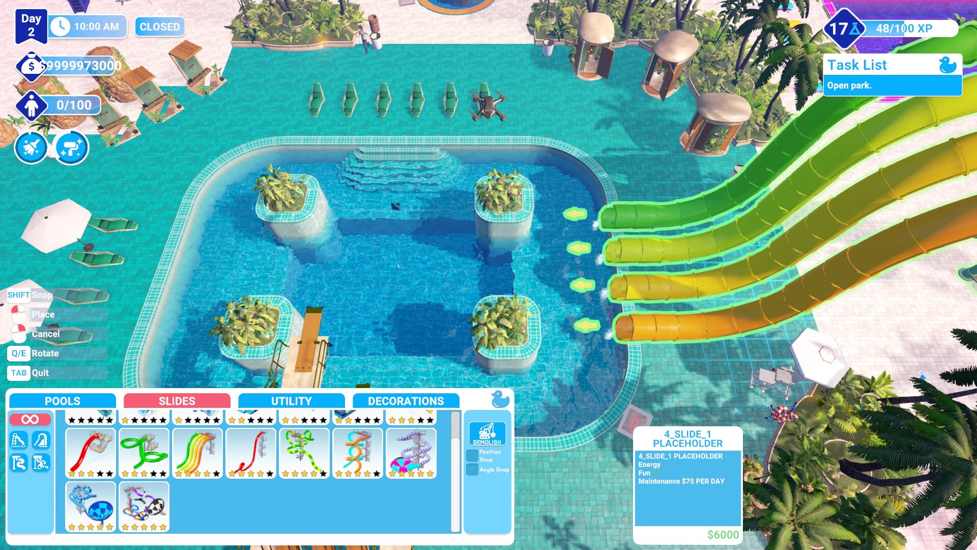 水上乐园模拟/Waterpark Simulator 截图 21