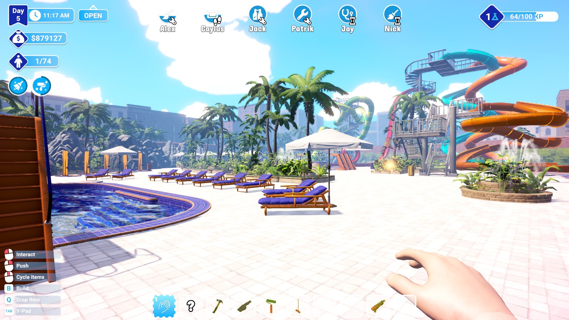 水上乐园模拟/Waterpark Simulator 截图 16