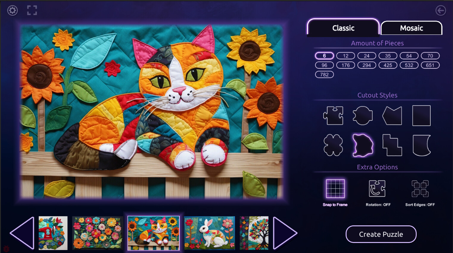 Master of Pieces © Jigsaw Puzzle DLC - Patchwork Creations screenshot 1
