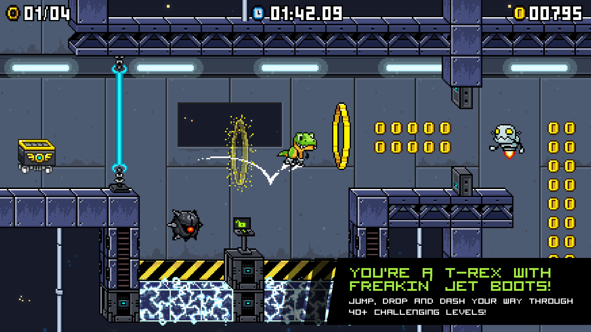 JumpJet Rex screenshot 1