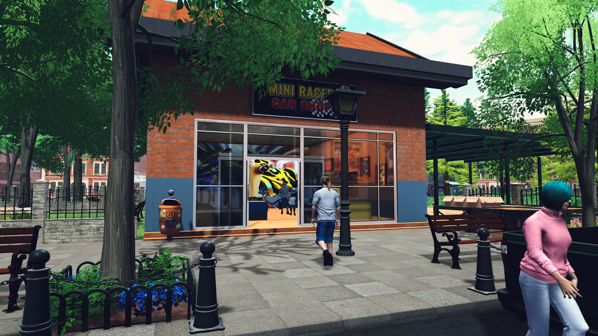 Mini Racer Car Shop Simulator screenshot 1
