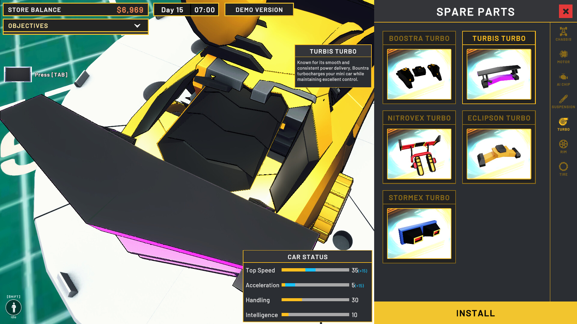 Mini Racer Car Shop Simulator screenshot 5
