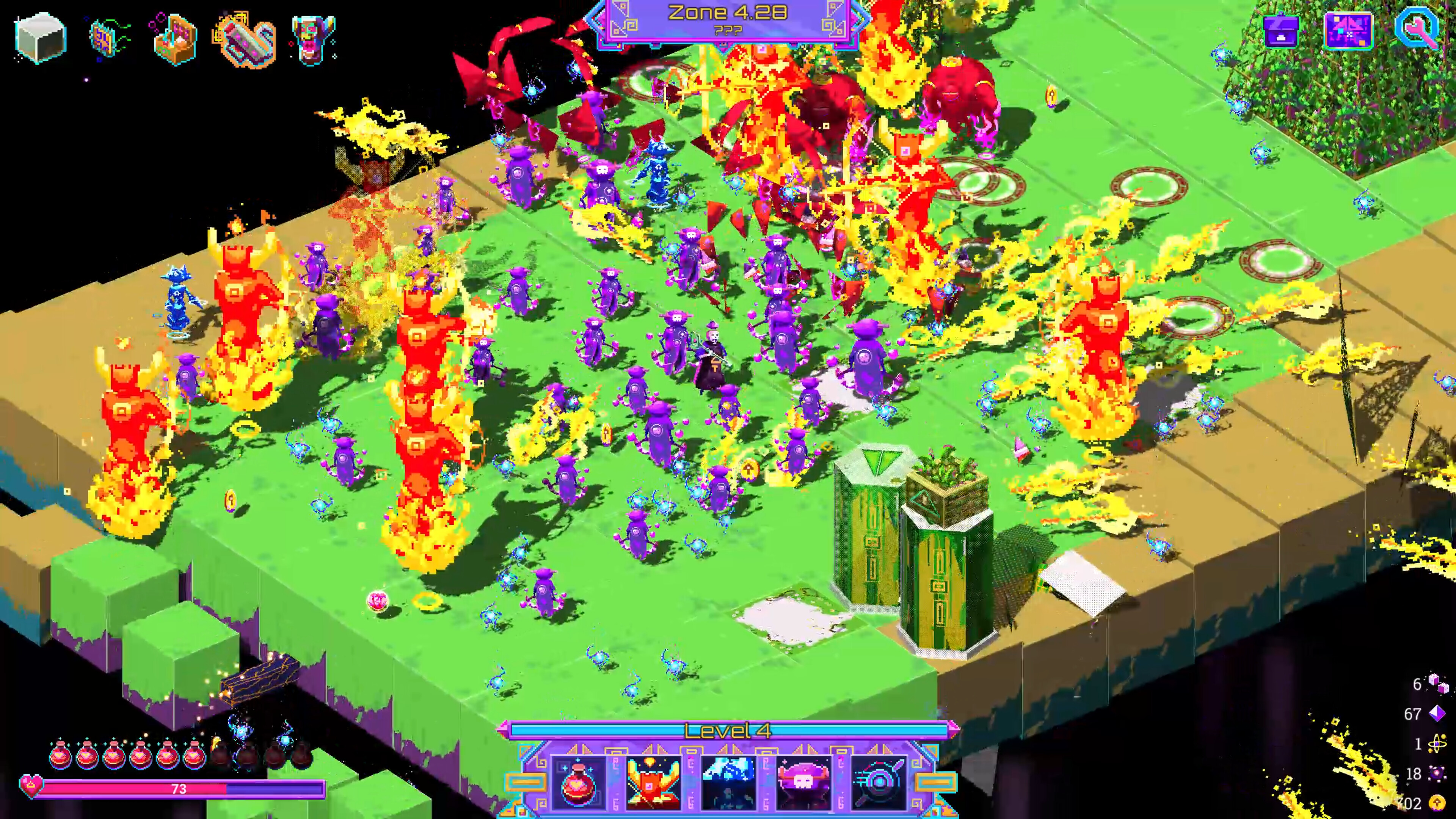 Neon Spellstorm screenshot 8