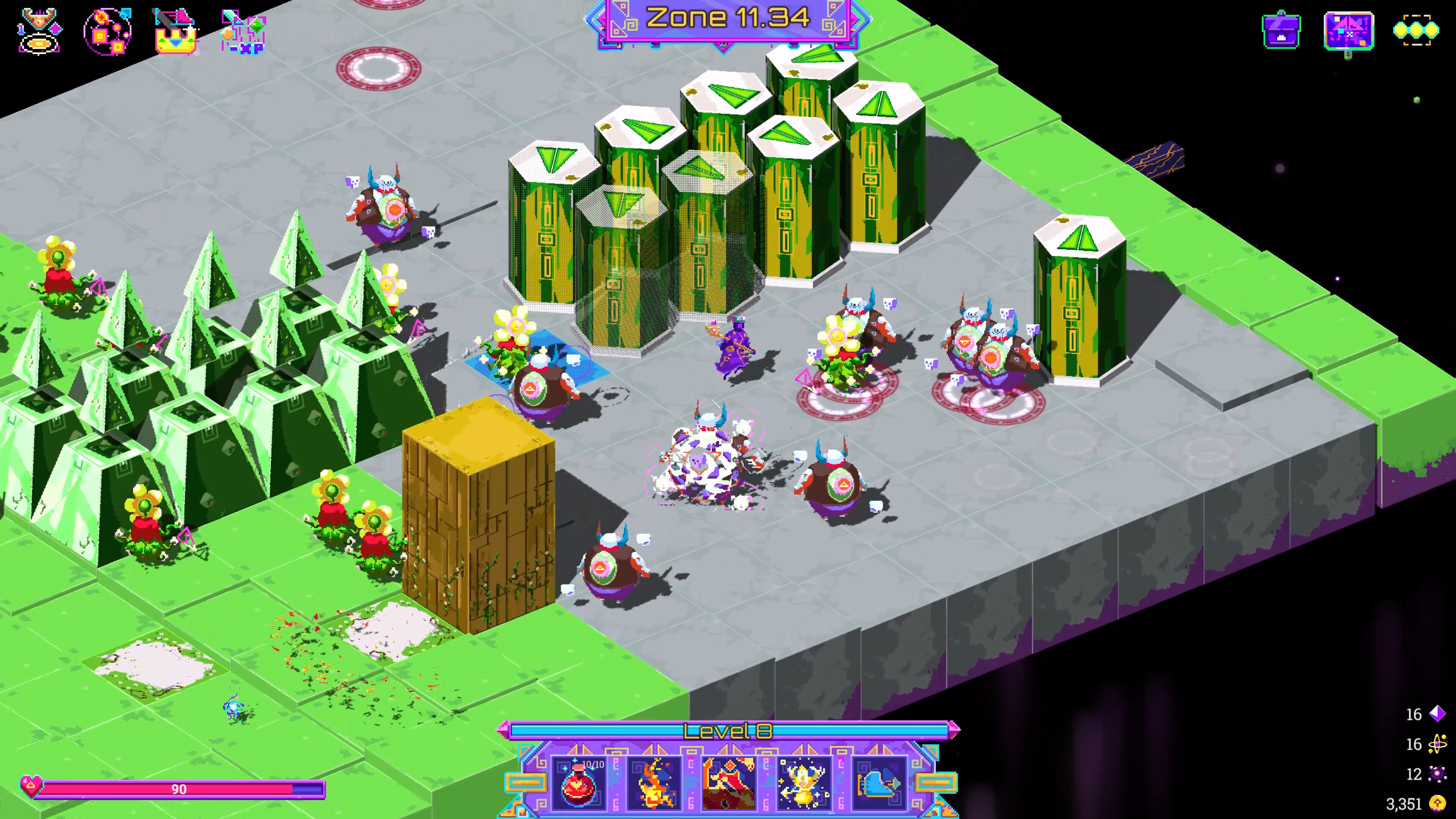 Neon Spellstorm screenshot 14
