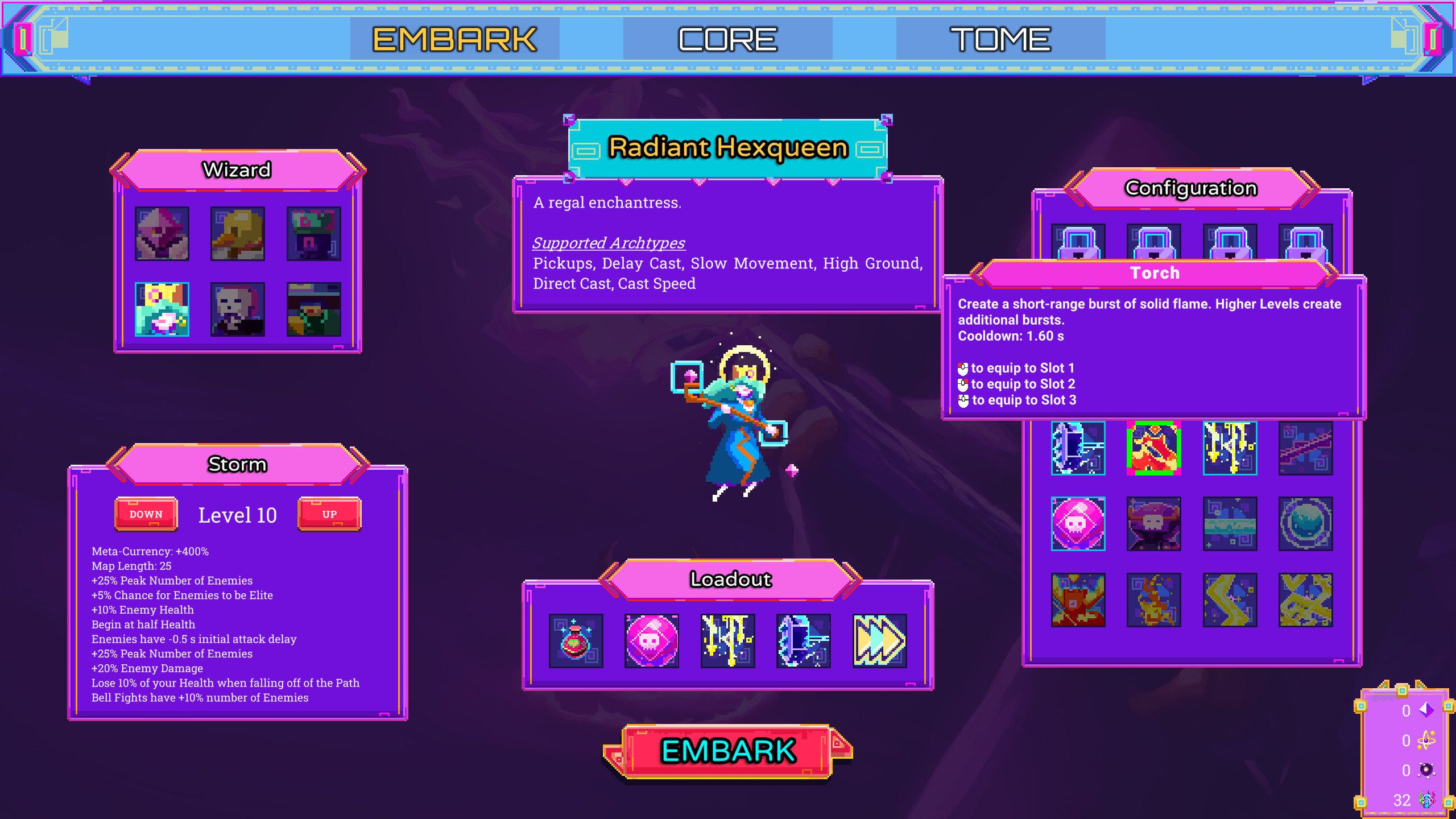 Neon Spellstorm screenshot 9