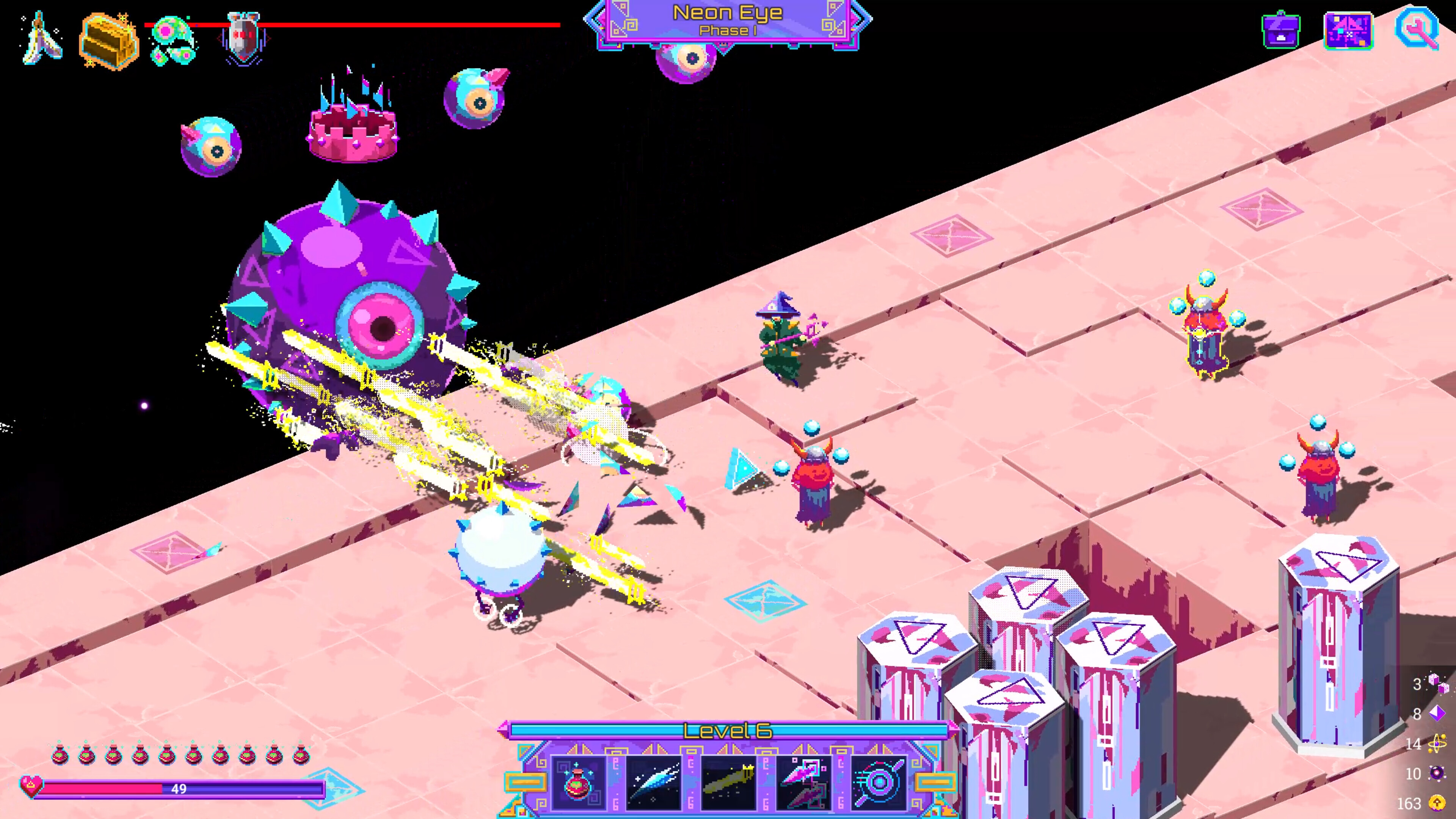 Neon Spellstorm screenshot 6