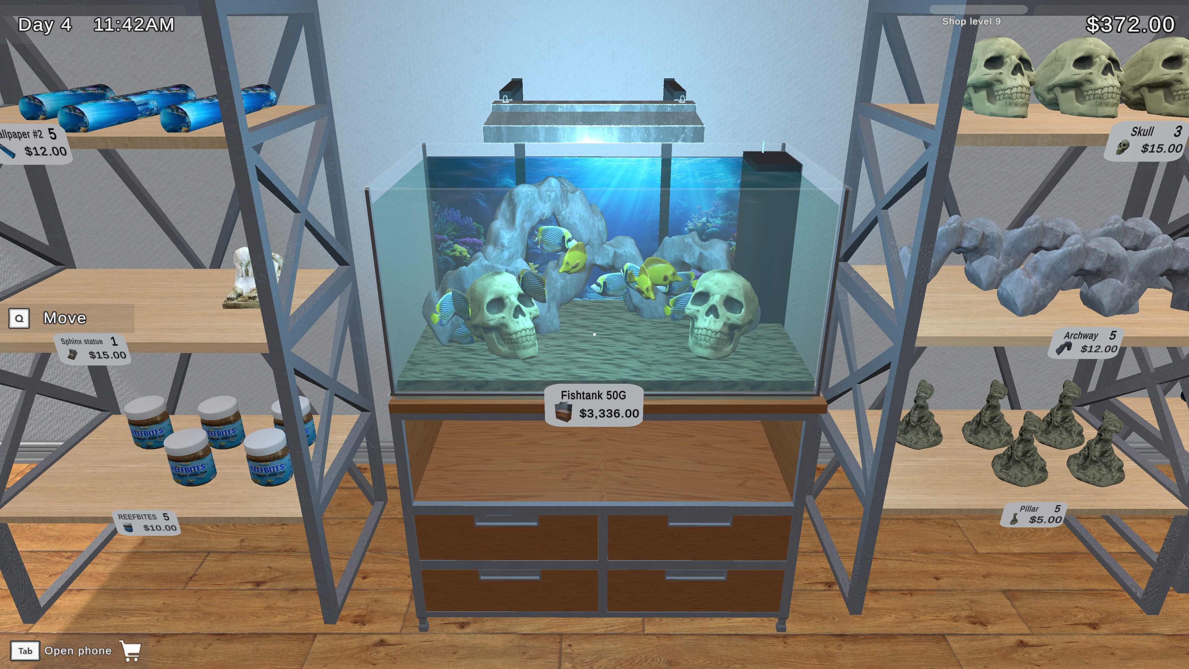 Fish Shop Simulator screenshot 9