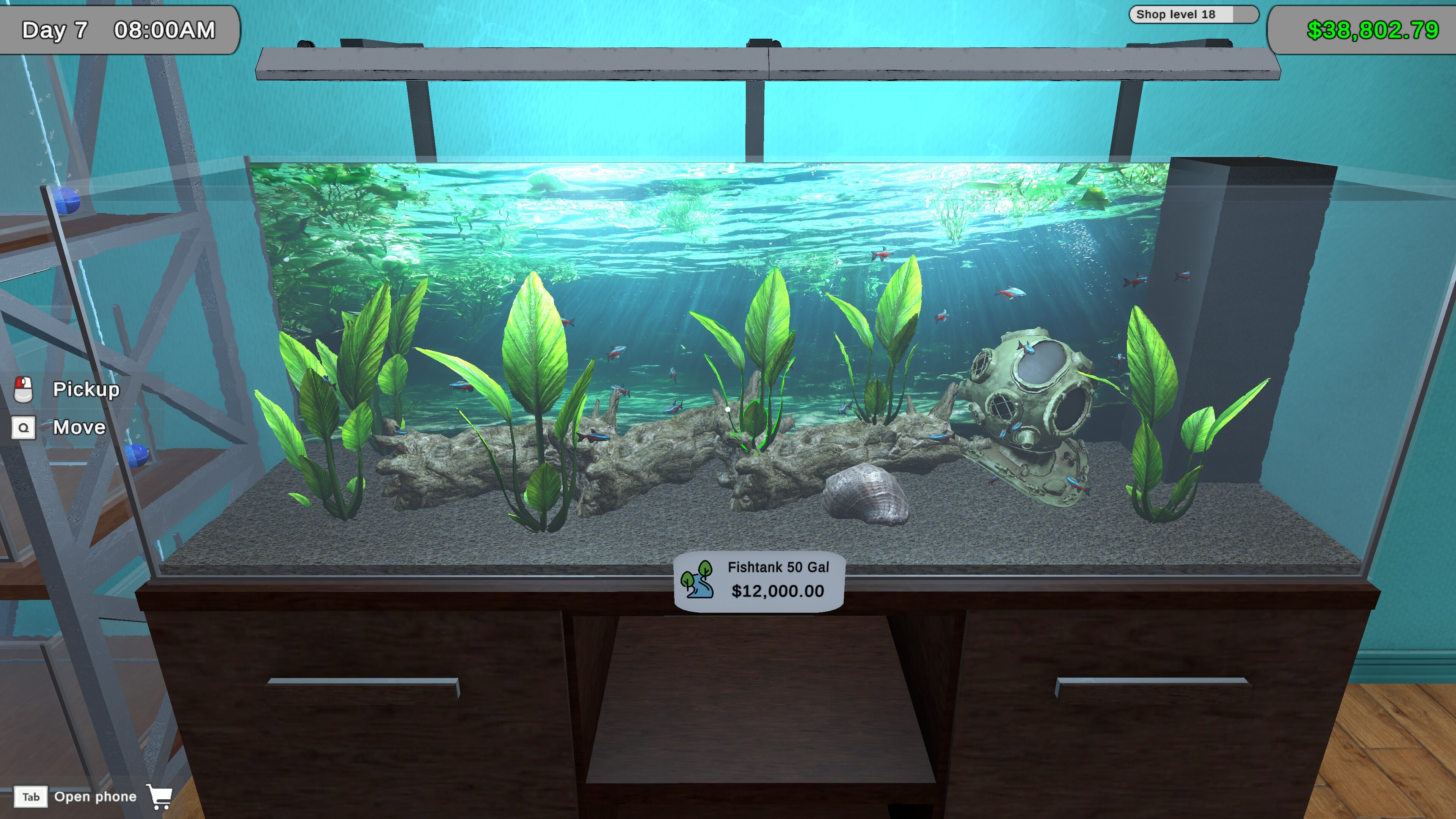 Fish Shop Simulator screenshot 2