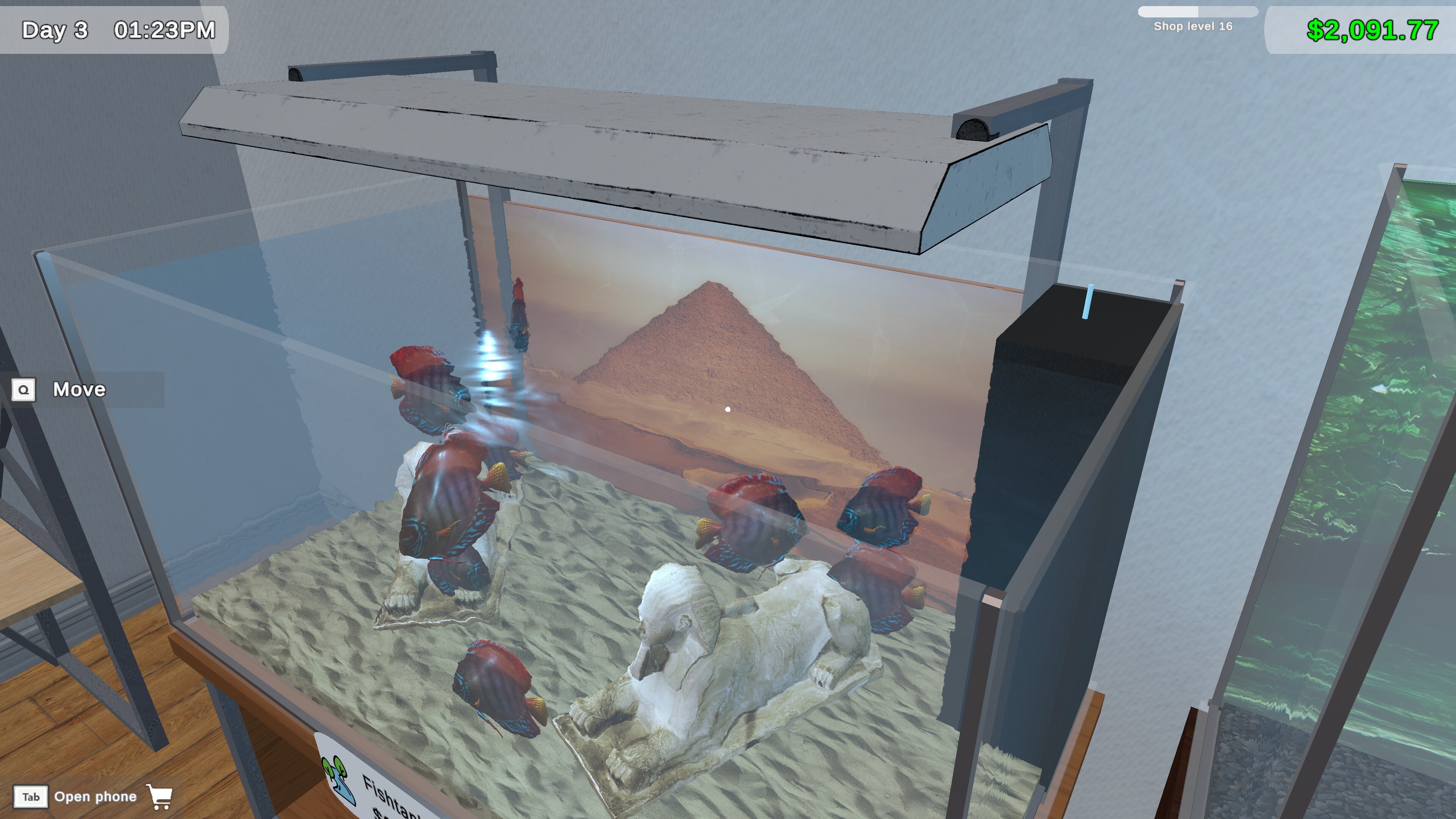 Fish Shop Simulator screenshot 6