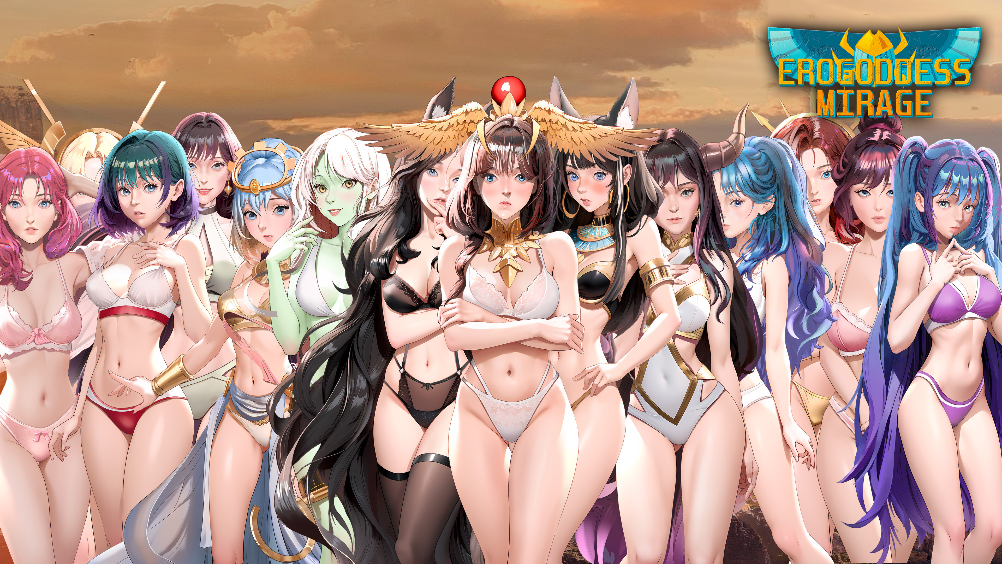 Erogoddess: Mirage - Wallpapers Pack screenshot 1