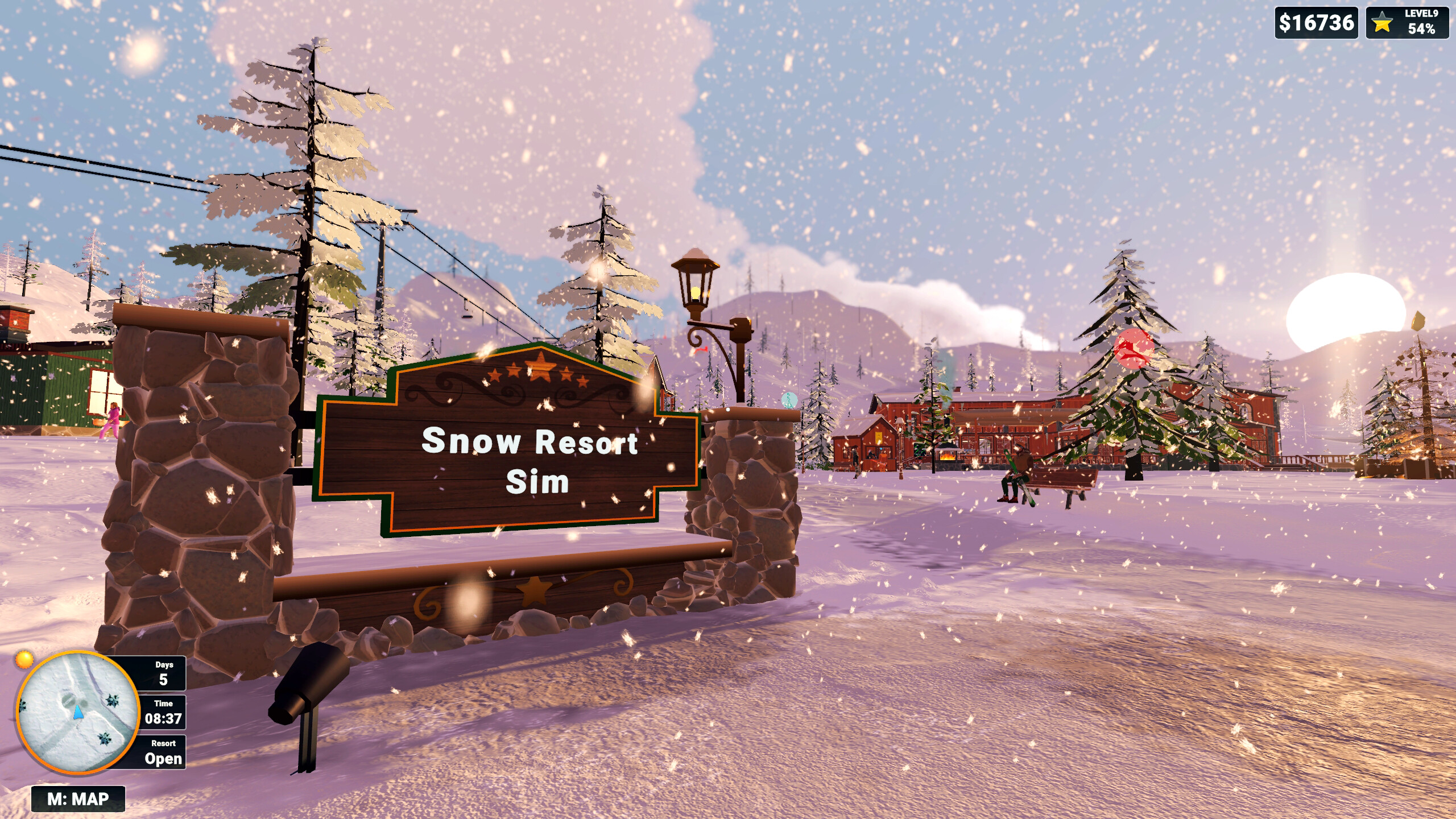 Snow Resort Simulator screenshot 9