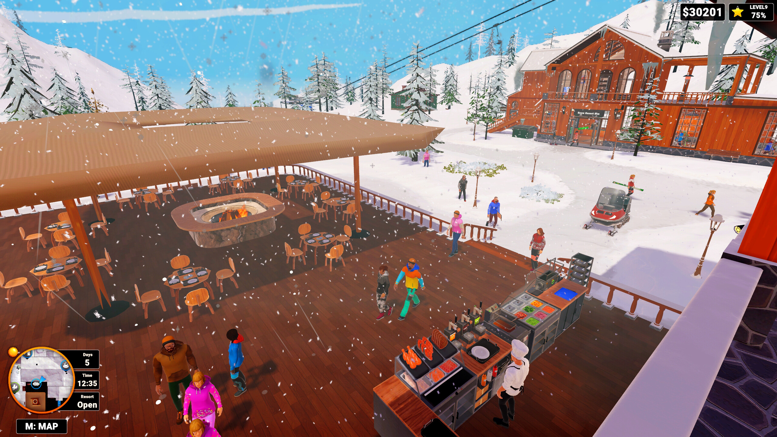 Snow Resort Simulator screenshot 6