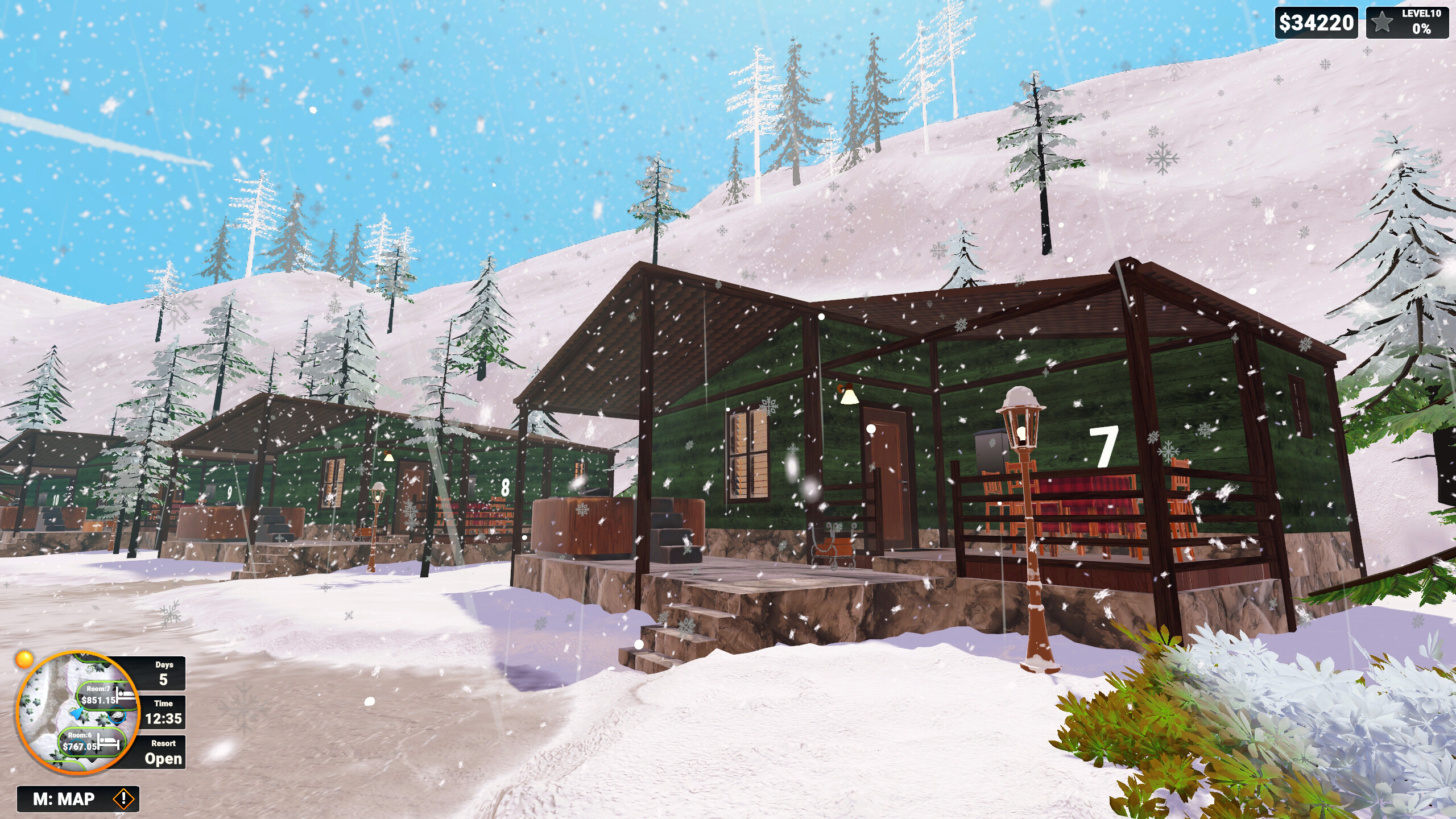 Snow Resort Simulator screenshot 1