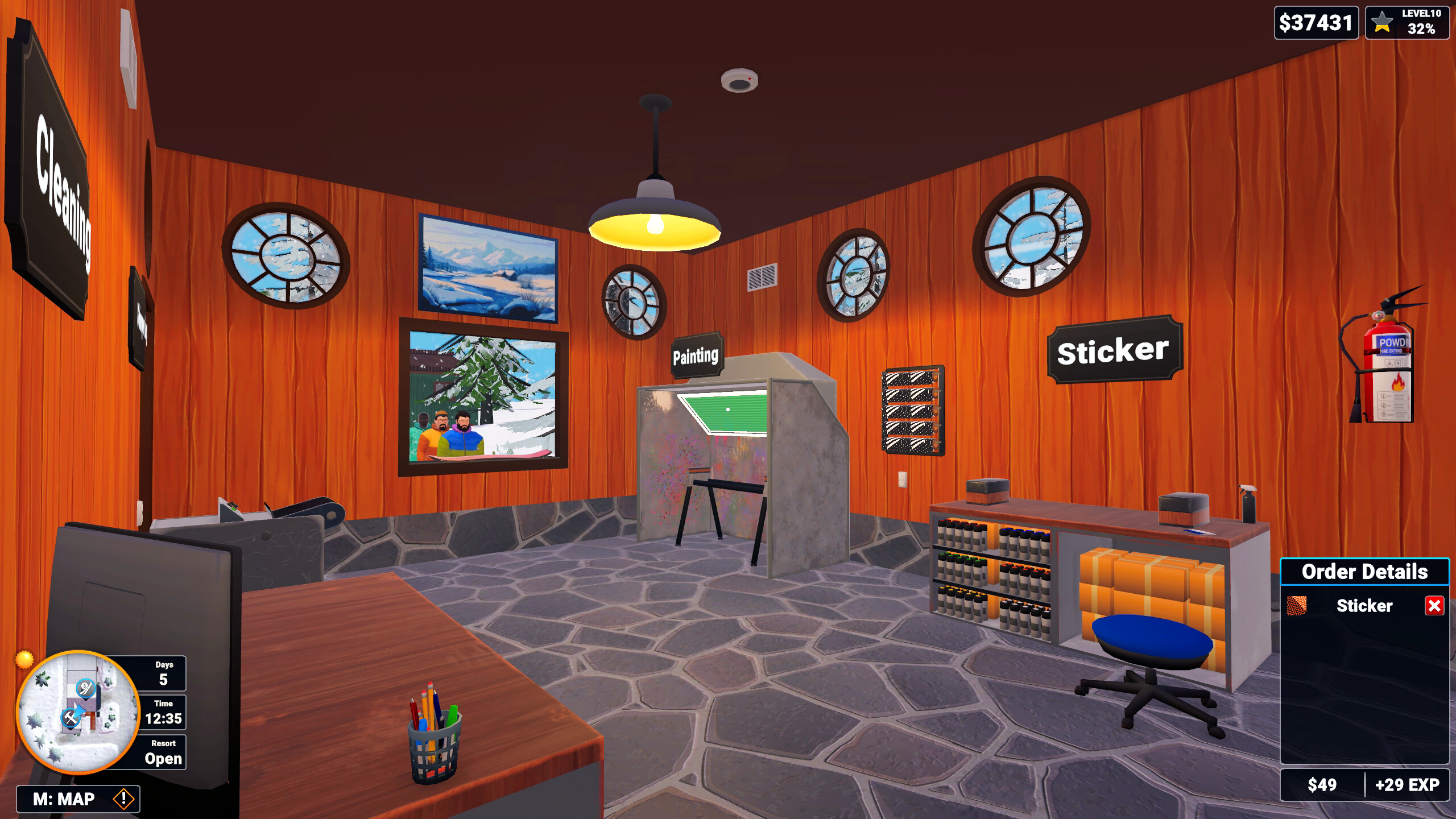 Snow Resort Simulator screenshot 4