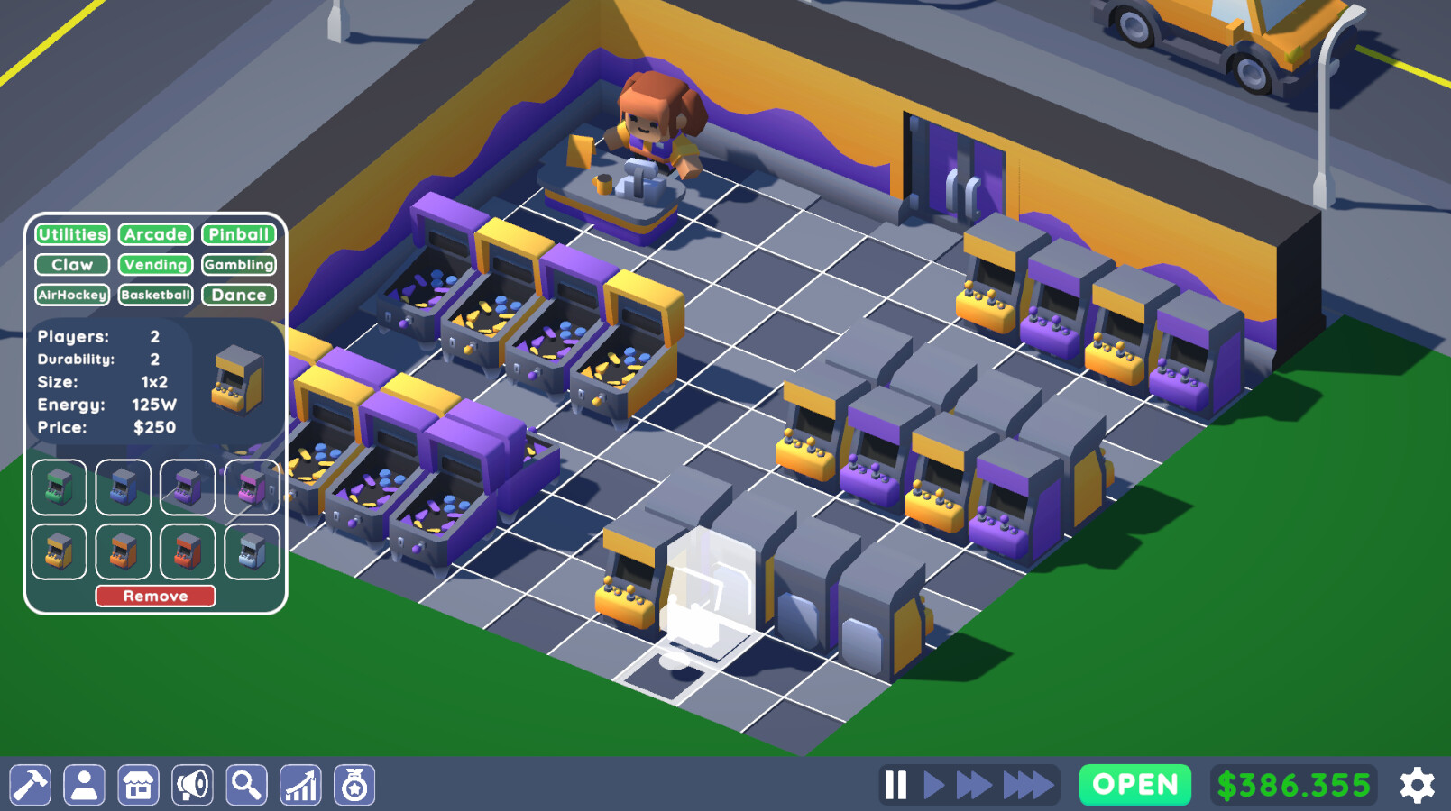Arcade Empire Tycoon screenshot 1