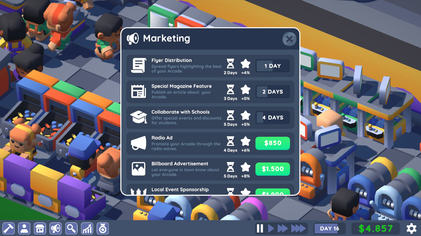 Arcade Empire Tycoon screenshot 4