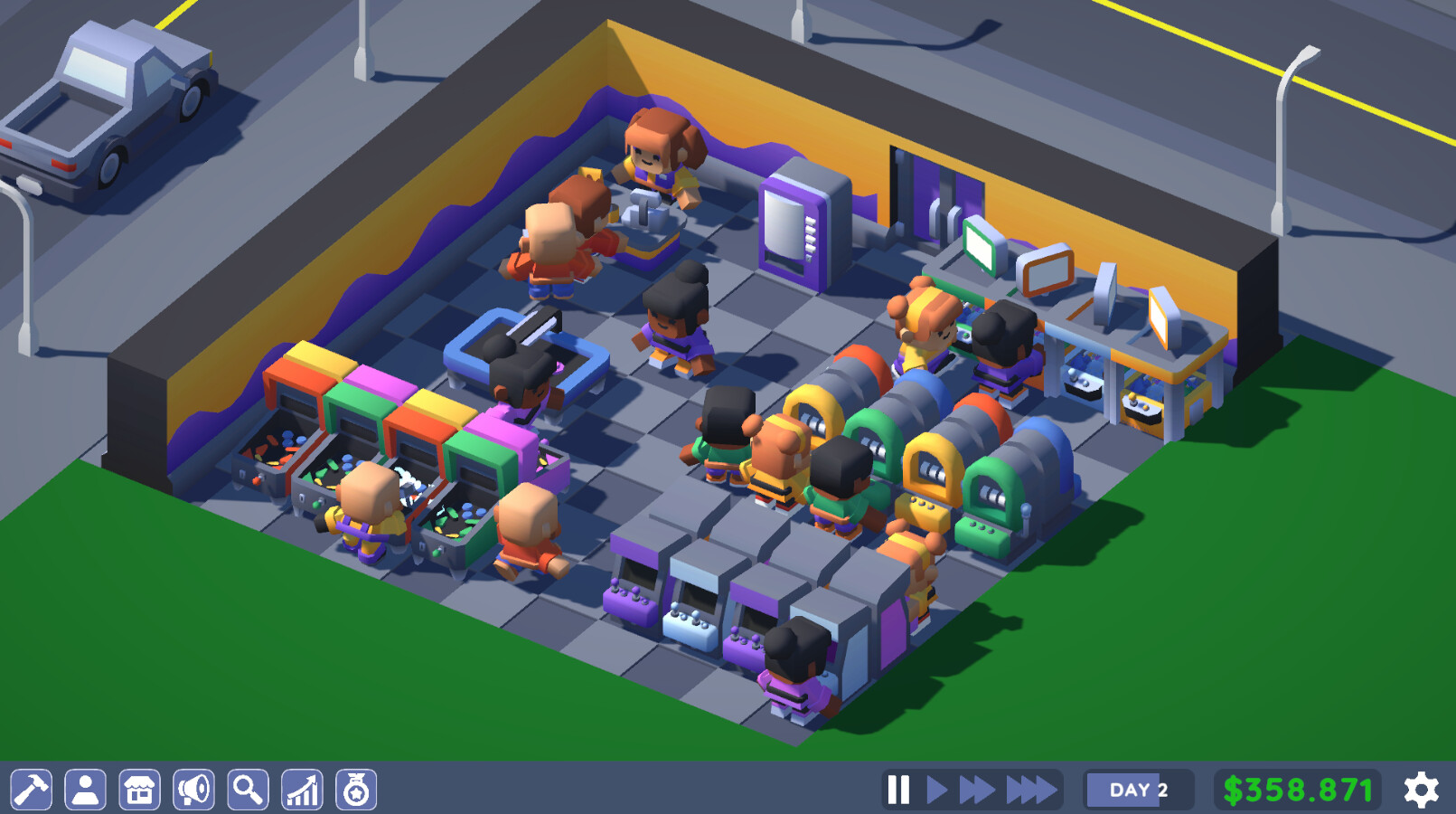 Arcade Empire Tycoon screenshot 2
