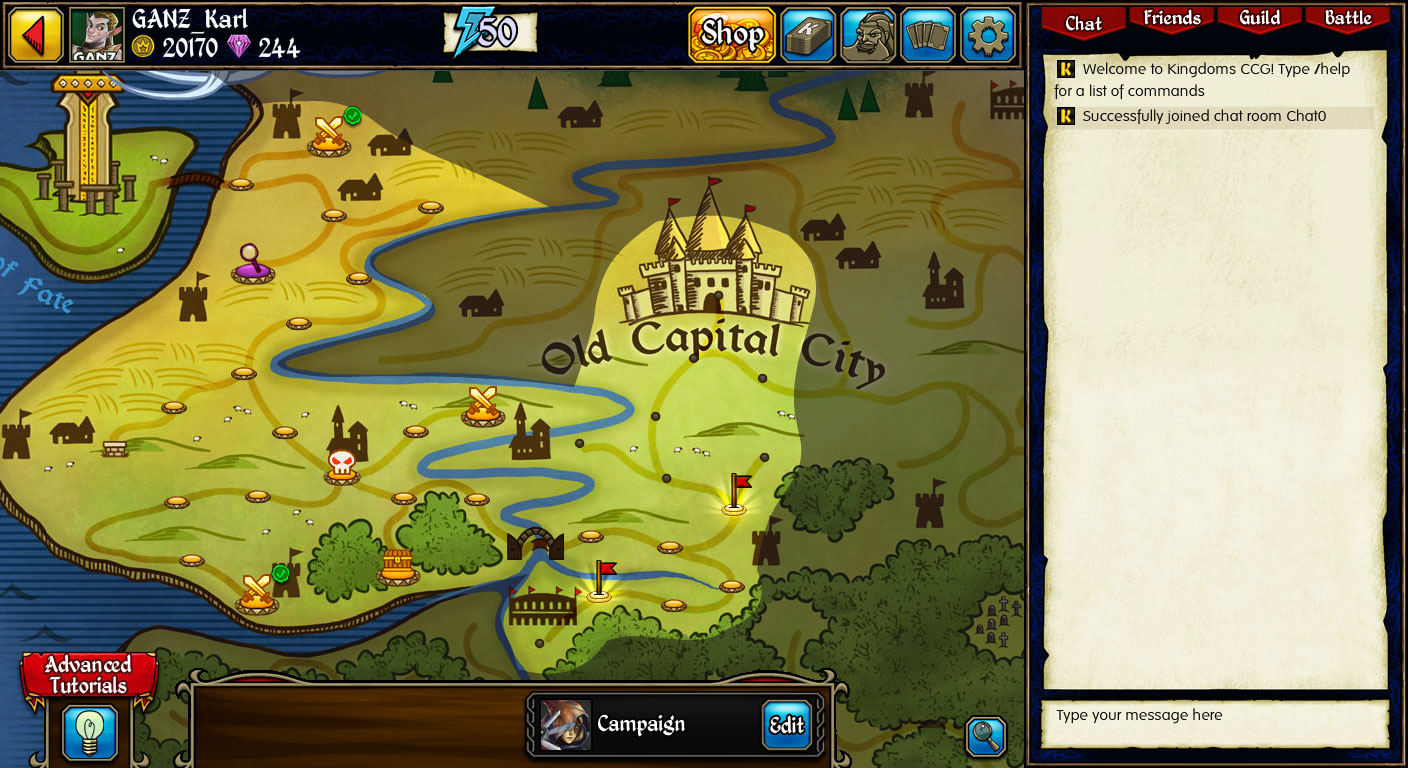 Kingdoms CCG screenshot 8