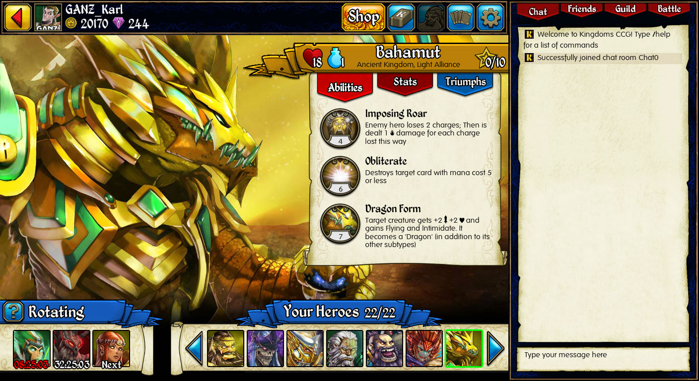 Kingdoms CCG screenshot 5