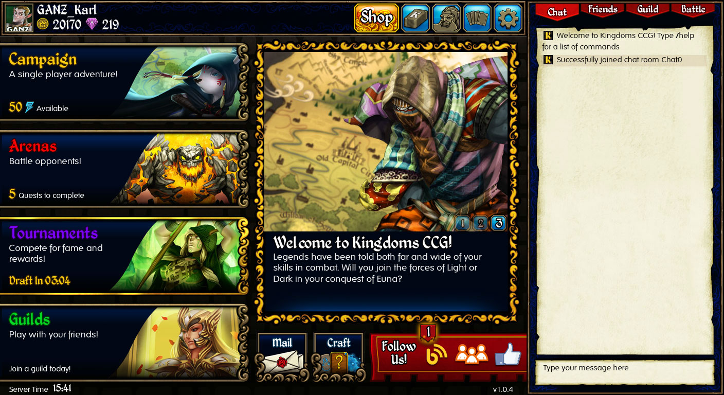 Kingdoms CCG screenshot 7
