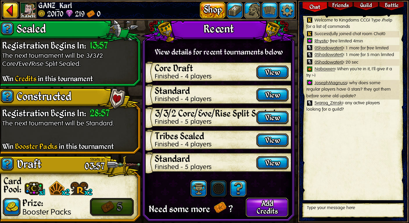 Kingdoms CCG screenshot 9