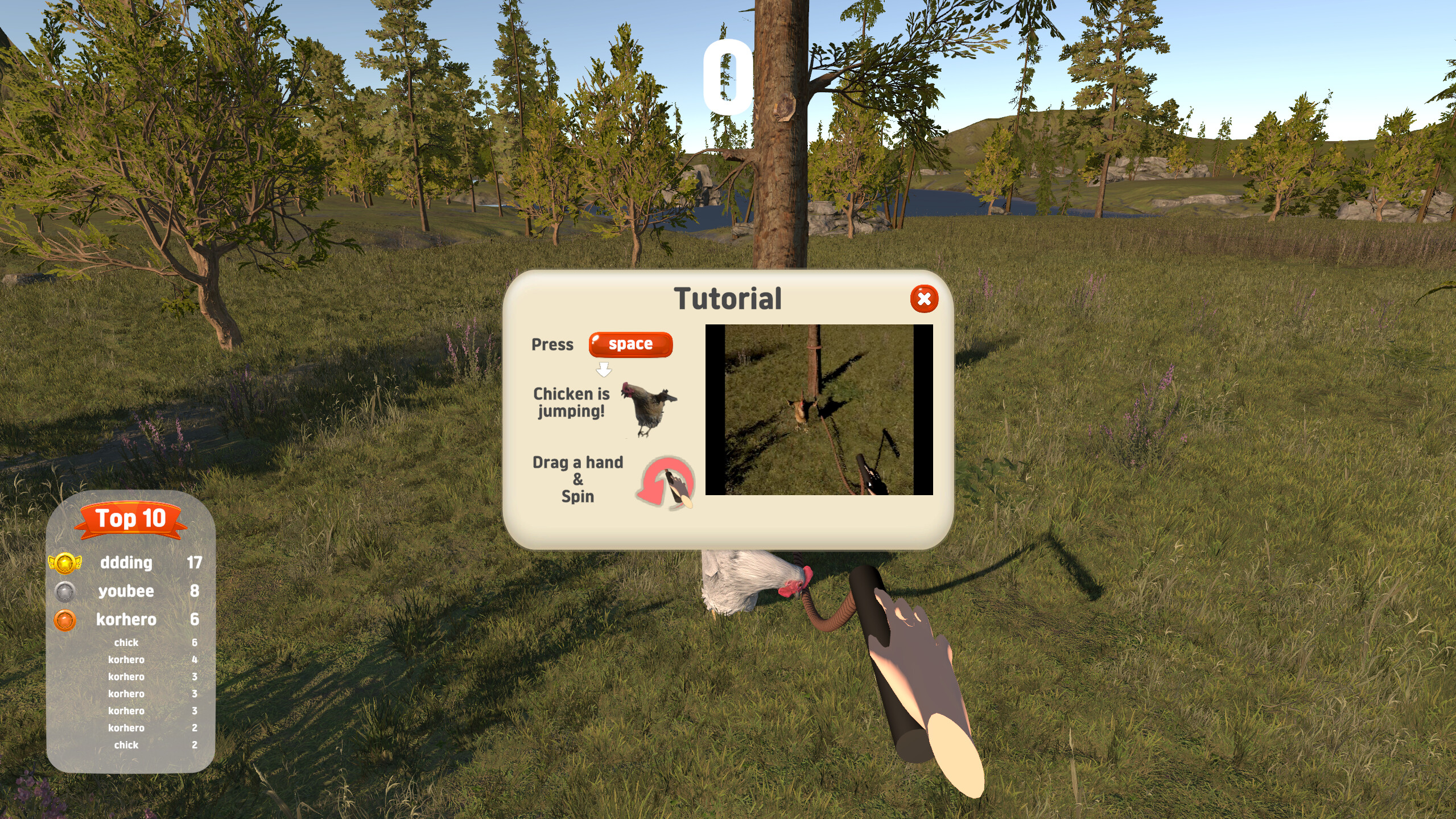Go! Chicken Jump! screenshot 1