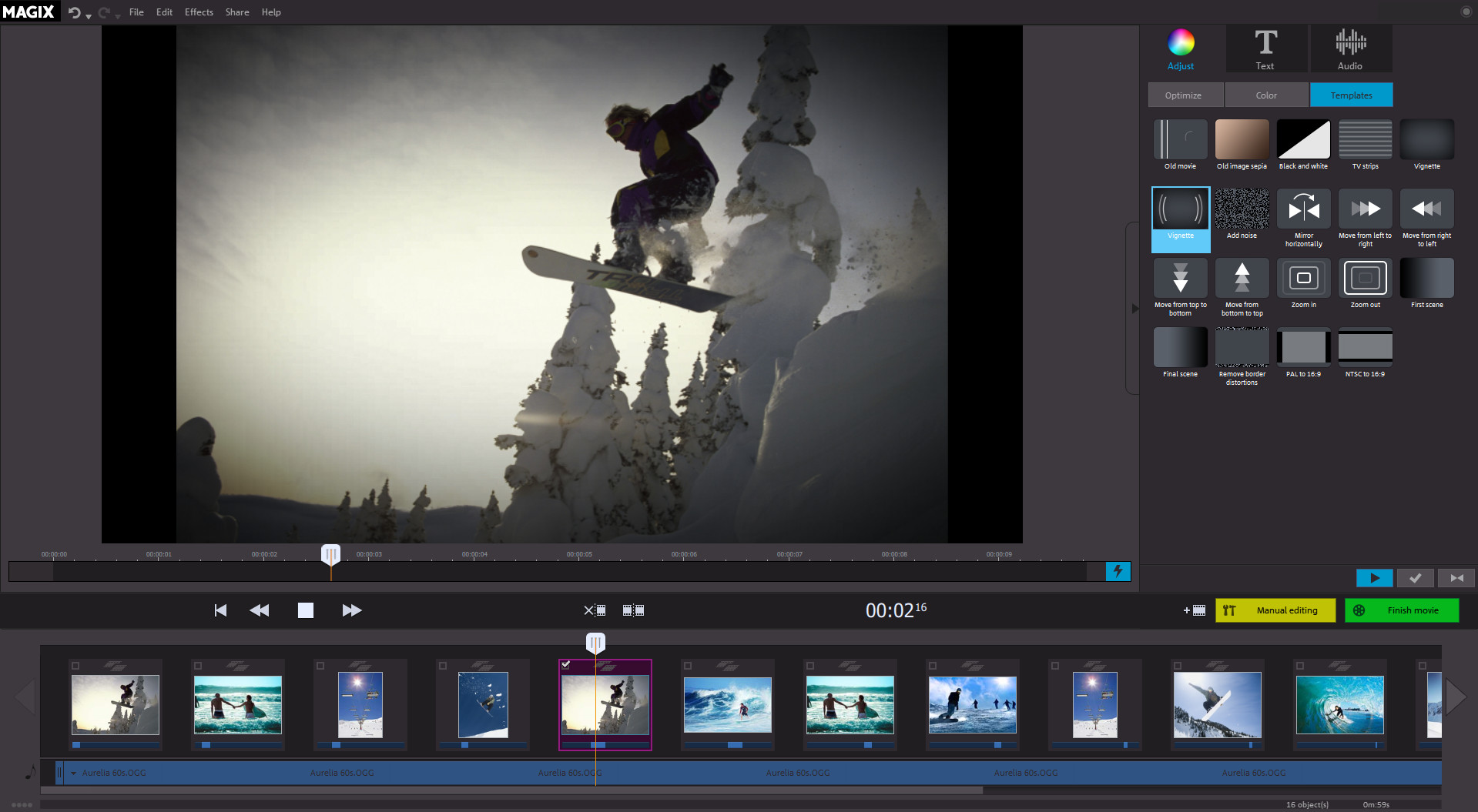 MAGIX Fastcut screenshot 6