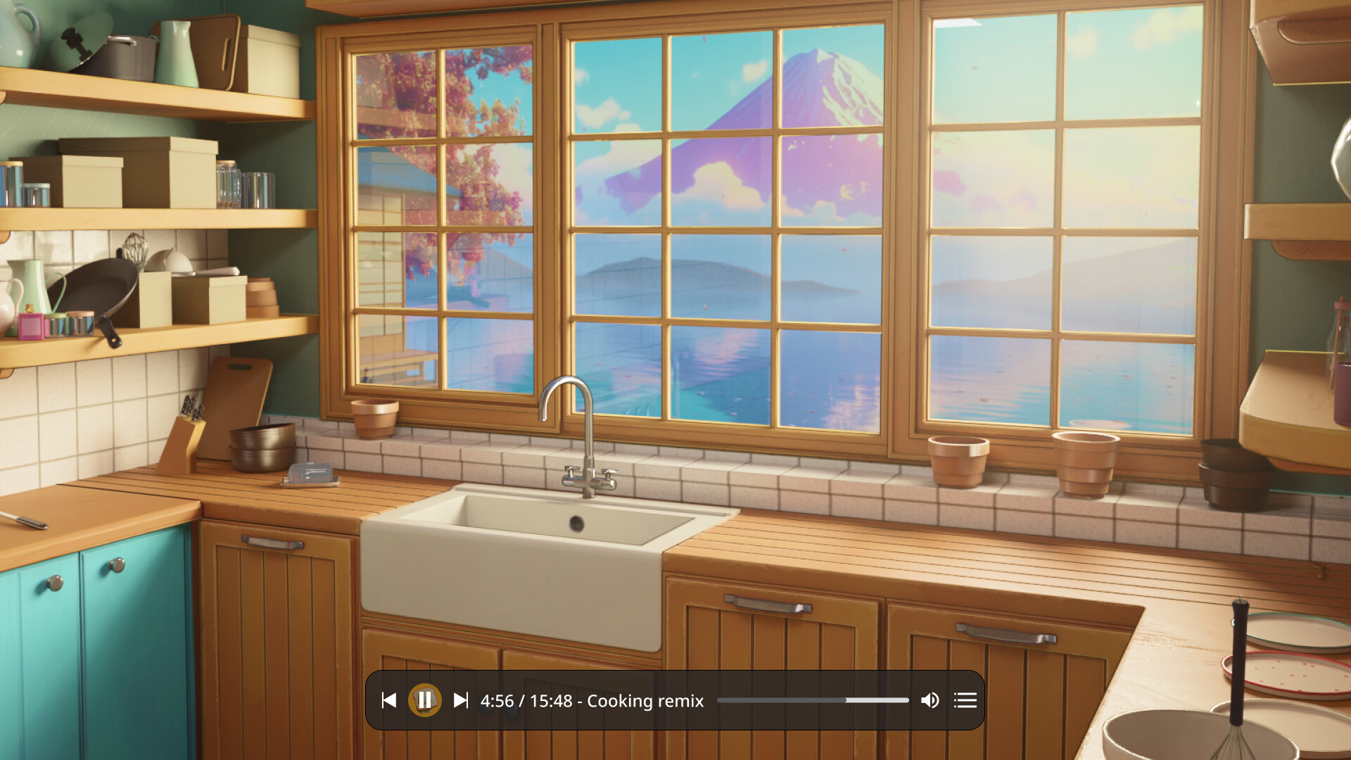 Cozy Cooking: Lo-fi Beats on Steam