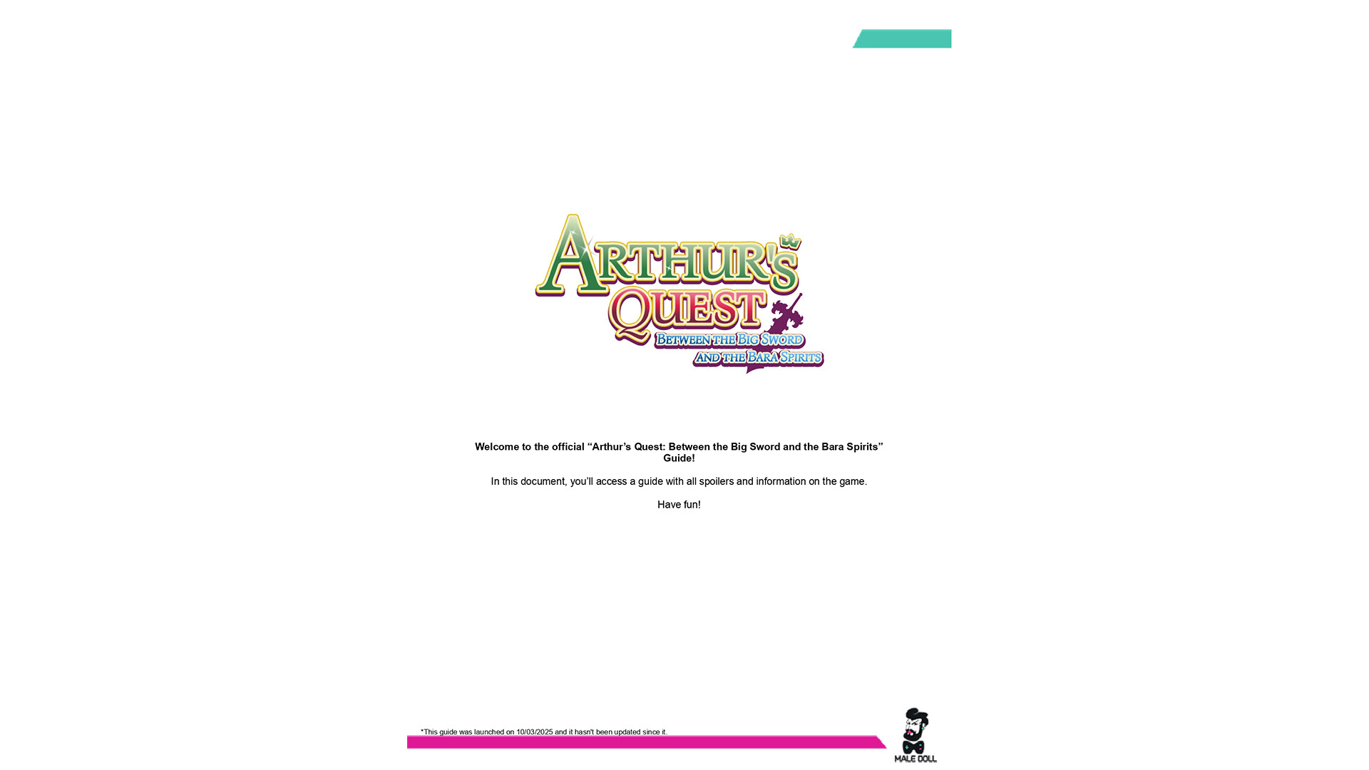 Arthur's Quest: Guide screenshot 1