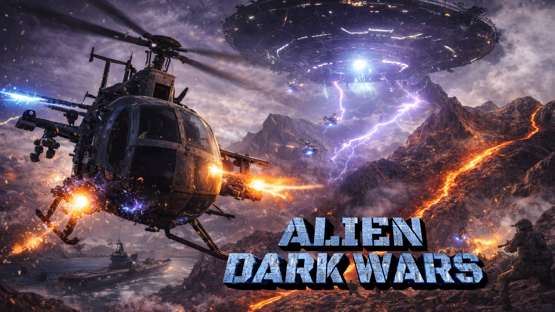 Alien Dark Wars screenshot 11