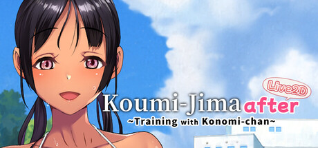 Koumi-Jima after Training with Konomi-chan live2d — Steam header