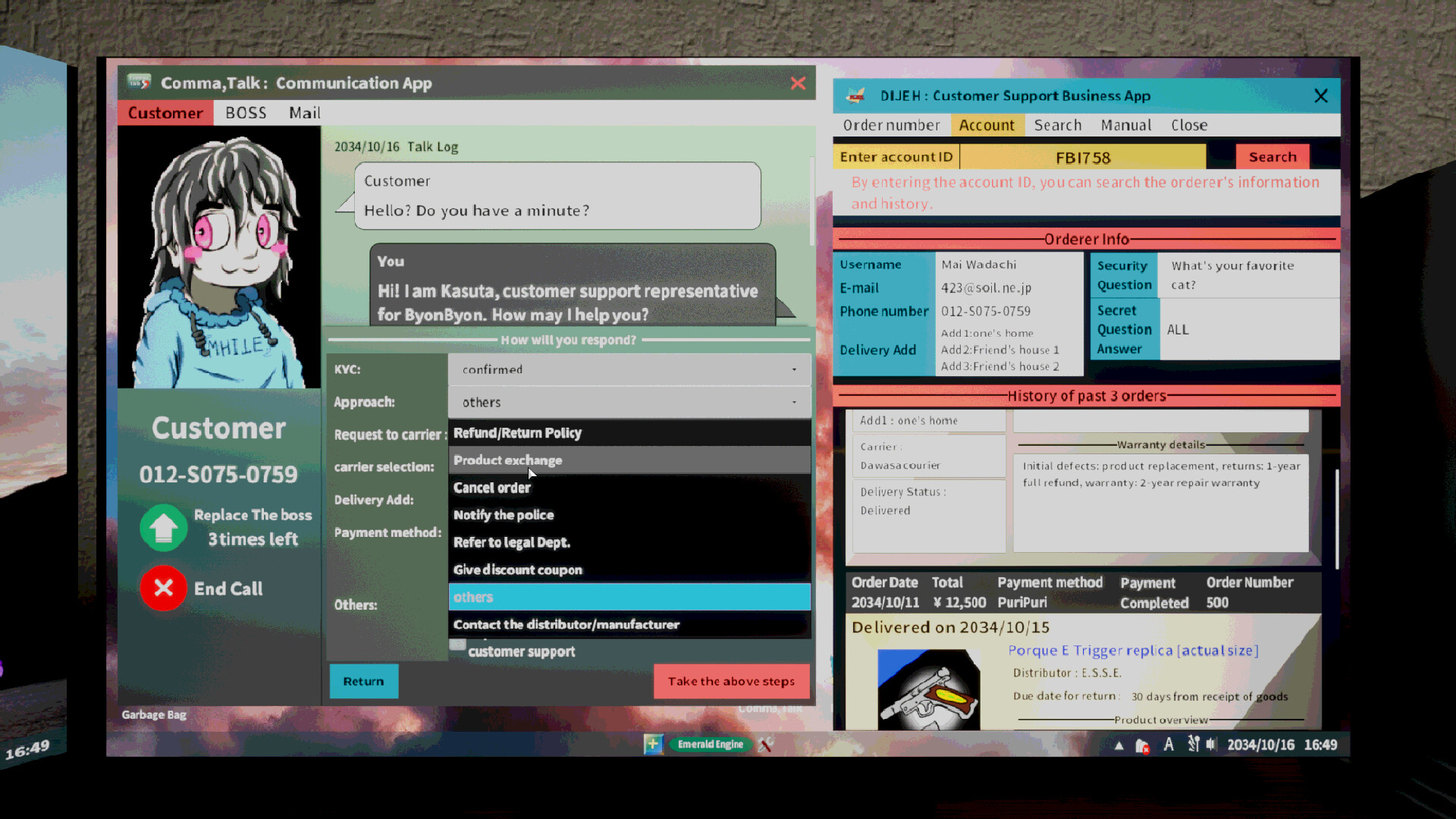 I am Customer Support. screenshot 8