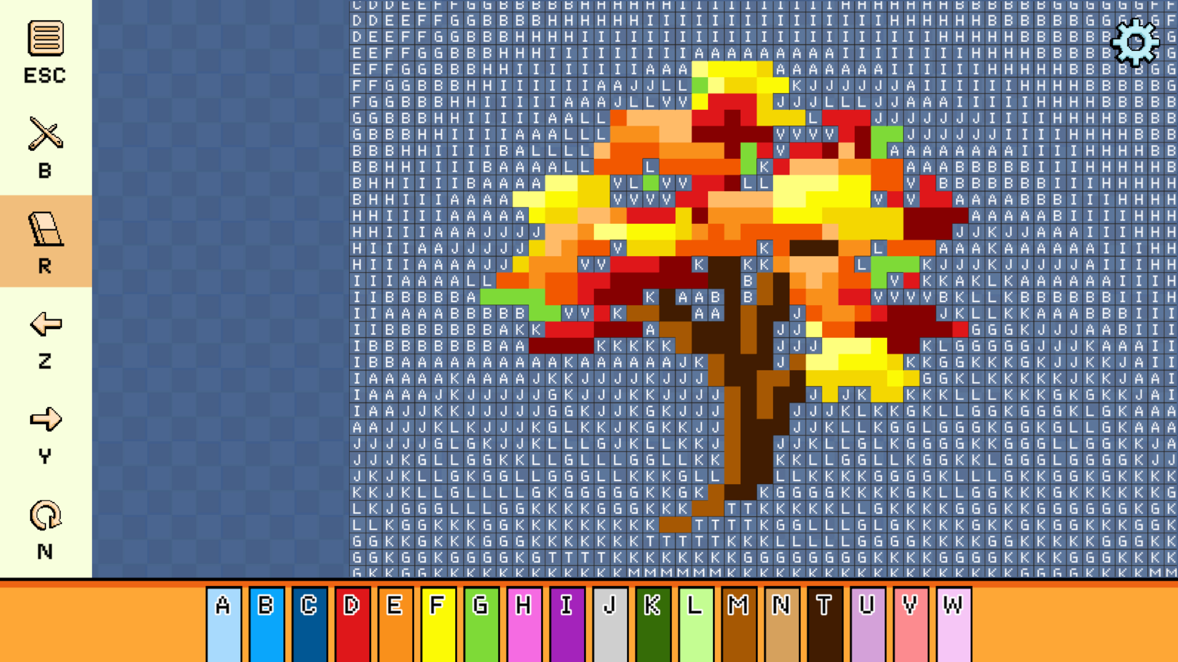 Pixel Cross Stitch - Autumn Pack 2 screenshot 2