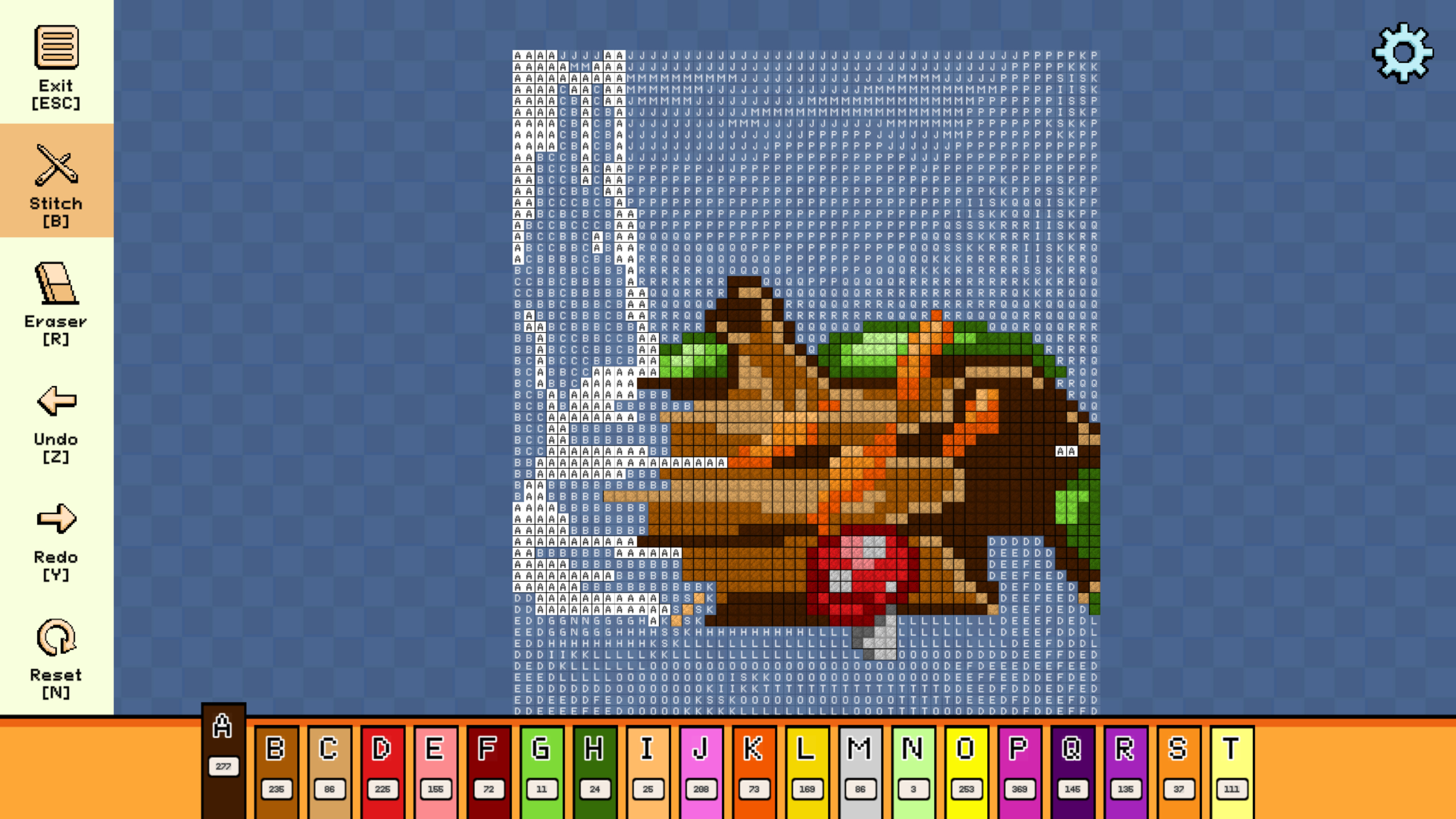 Pixel Cross Stitch - Autumn Pack 3 screenshot 4