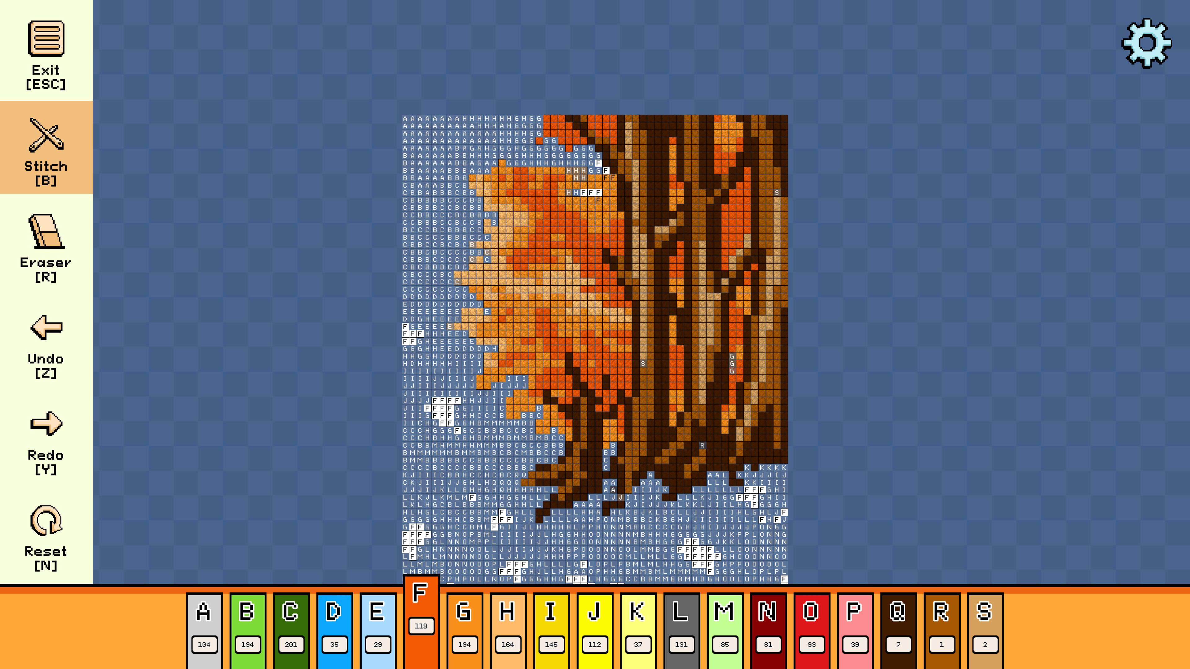 Pixel Cross Stitch - Autumn Pack 3 screenshot 2