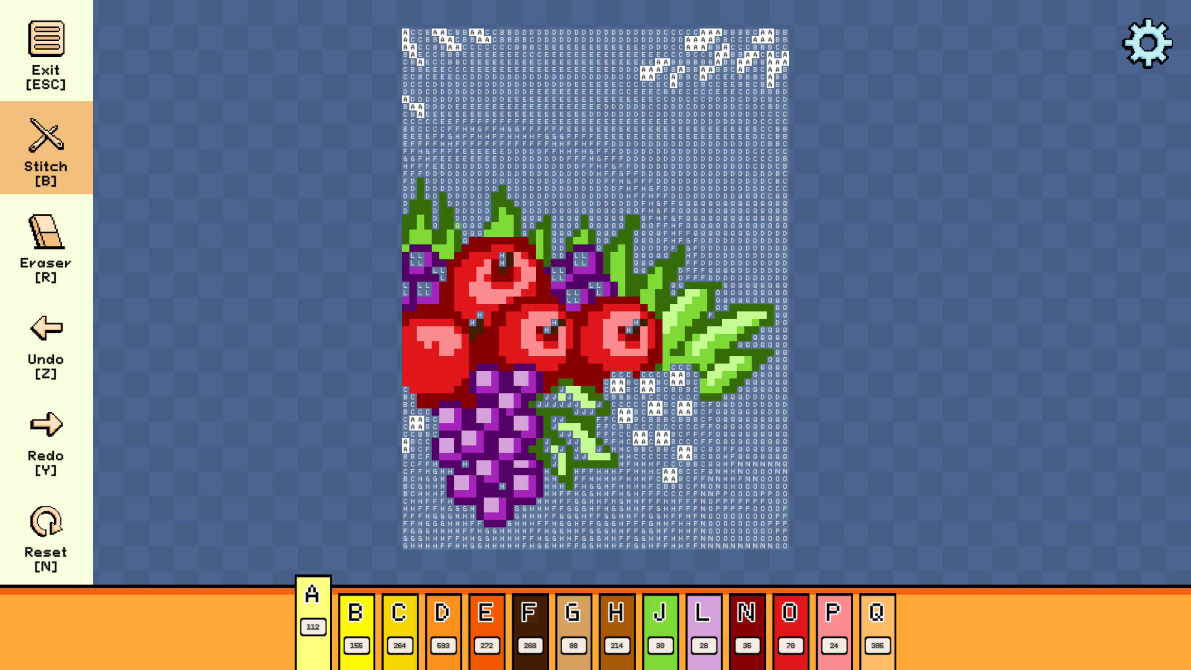 Pixel Cross Stitch - Autumn Pack 3 screenshot 1