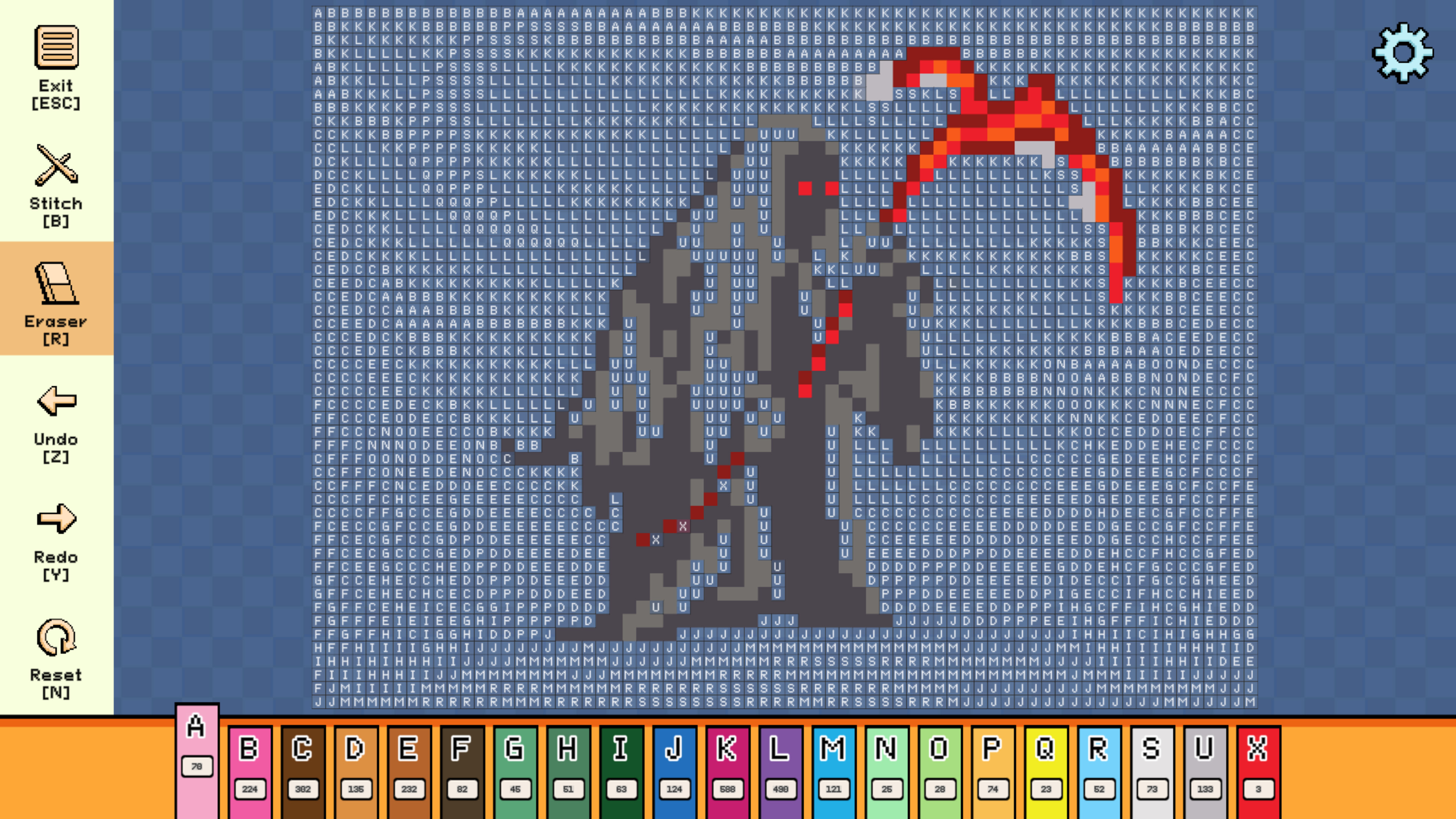 Pixel Cross Stitch - Fantasy Medieval Pack 3 screenshot 2