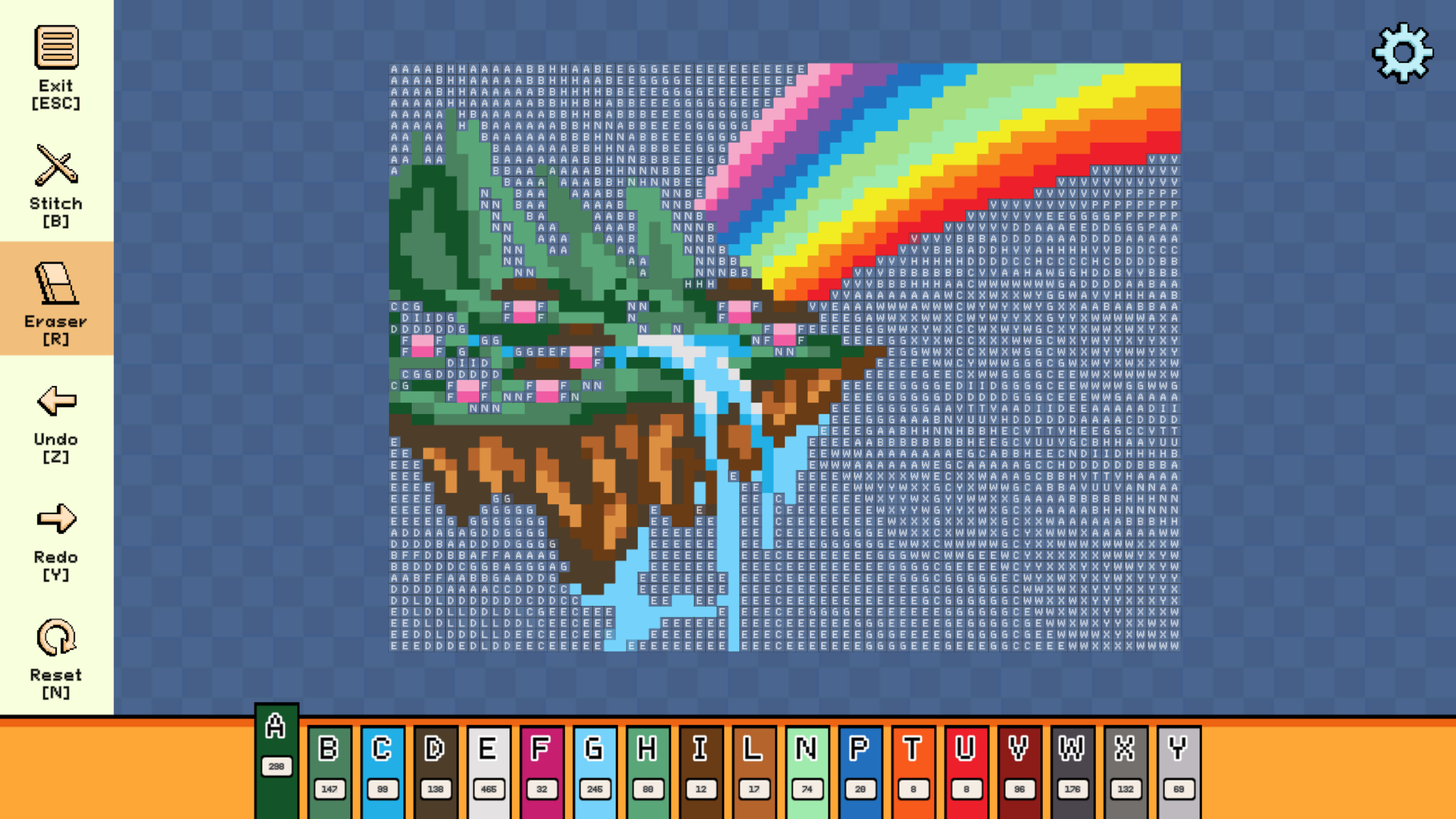 Pixel Cross Stitch - Fantasy Medieval Pack 3 screenshot 1