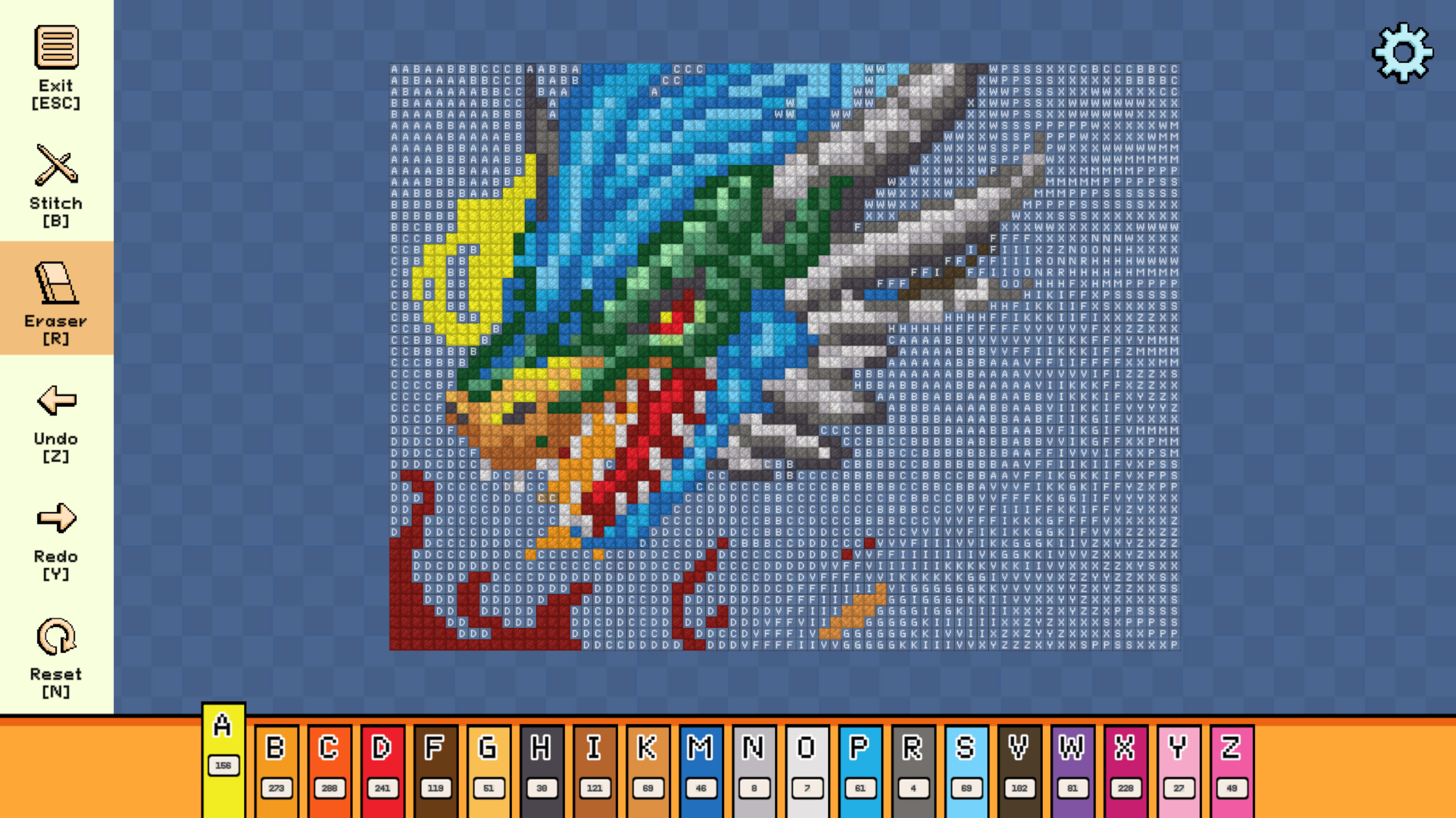 Pixel Cross Stitch - Fantasy Medieval Pack 3 screenshot 4