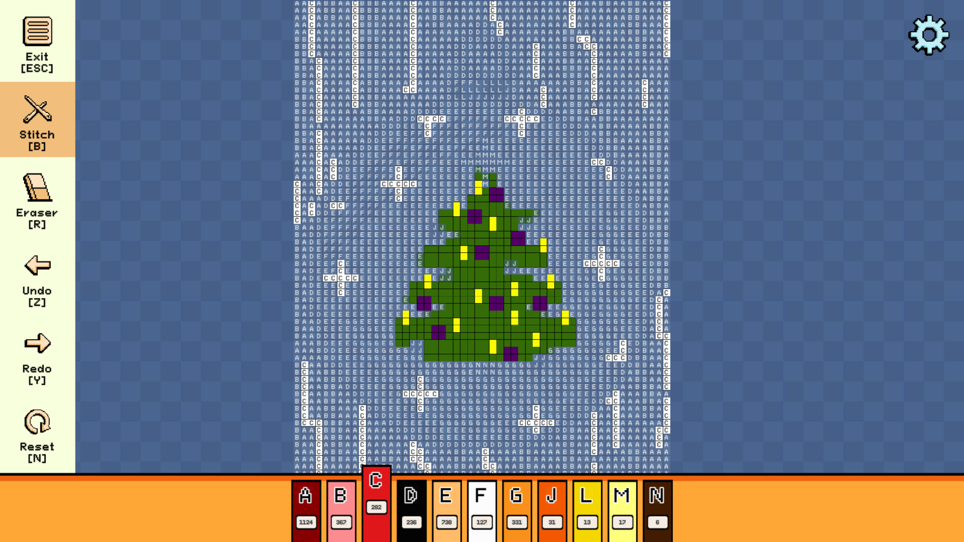 Pixel Cross Stitch - Christmas Baubles Pack 3 screenshot 4
