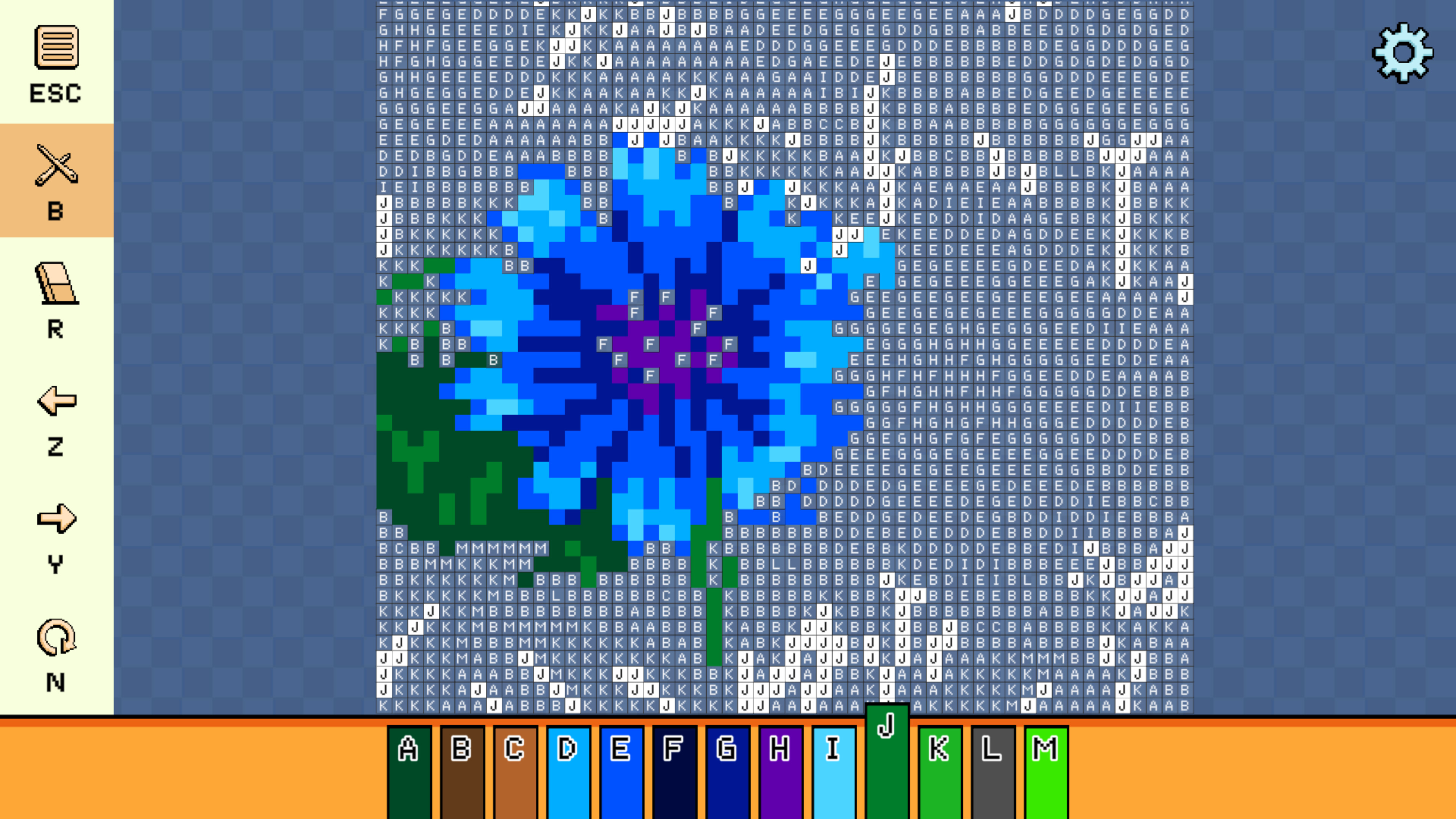 Pixel Cross Stitch - Flowers and Butterflies Pack 2 screenshot 3