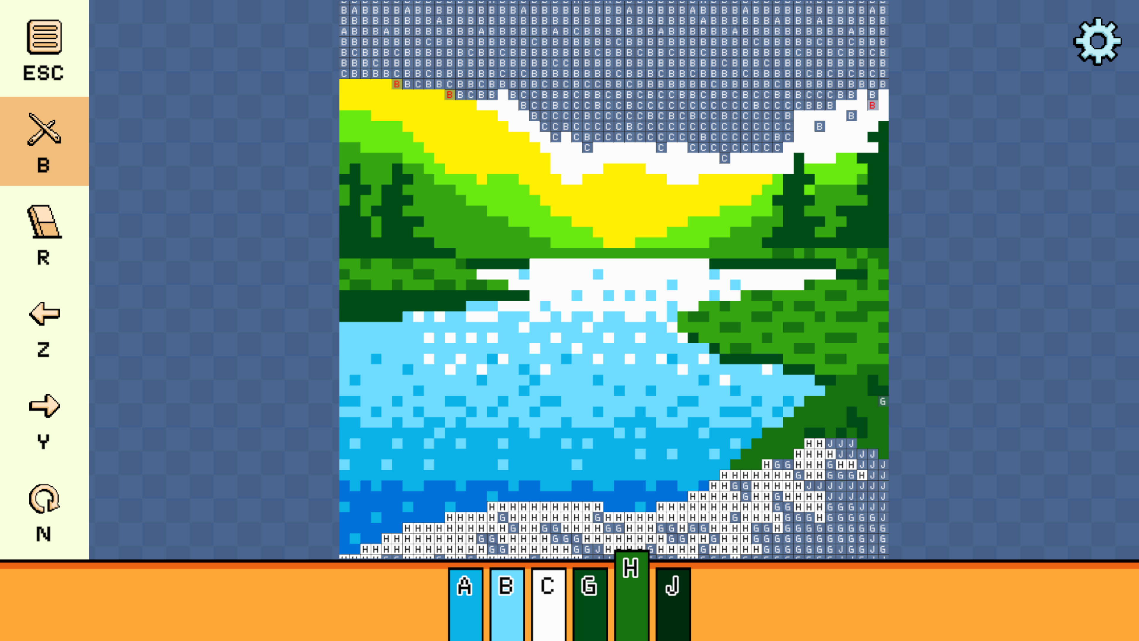 Pixel Cross Stitch - Landscapes Pack 2 screenshot 1