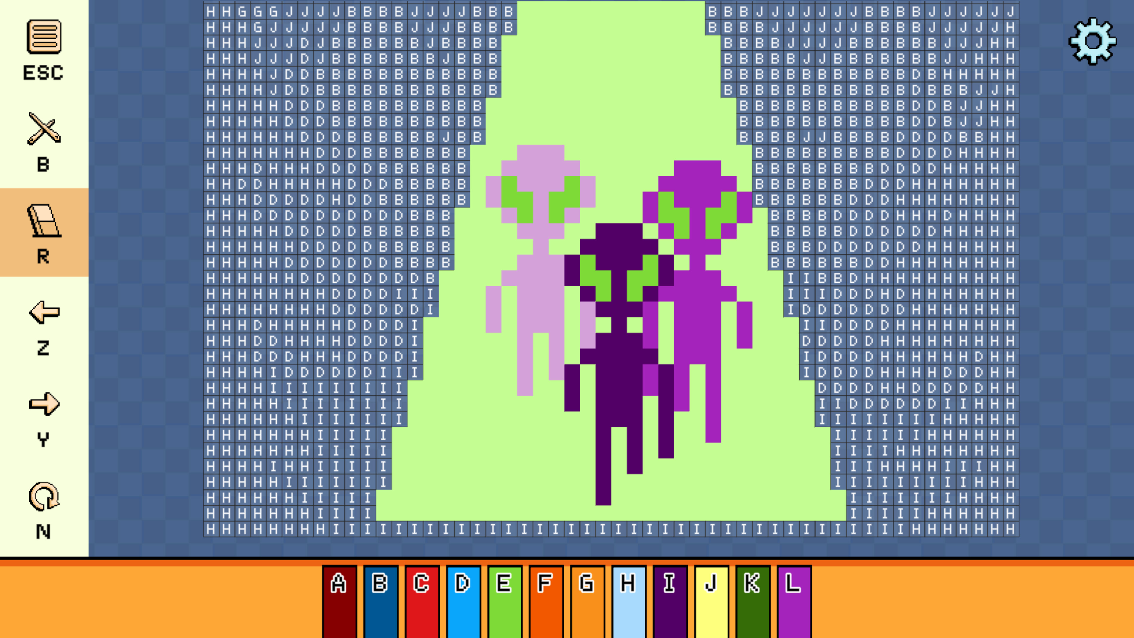 Pixel Cross Stitch - Alien Worlds Pack 2 screenshot 2