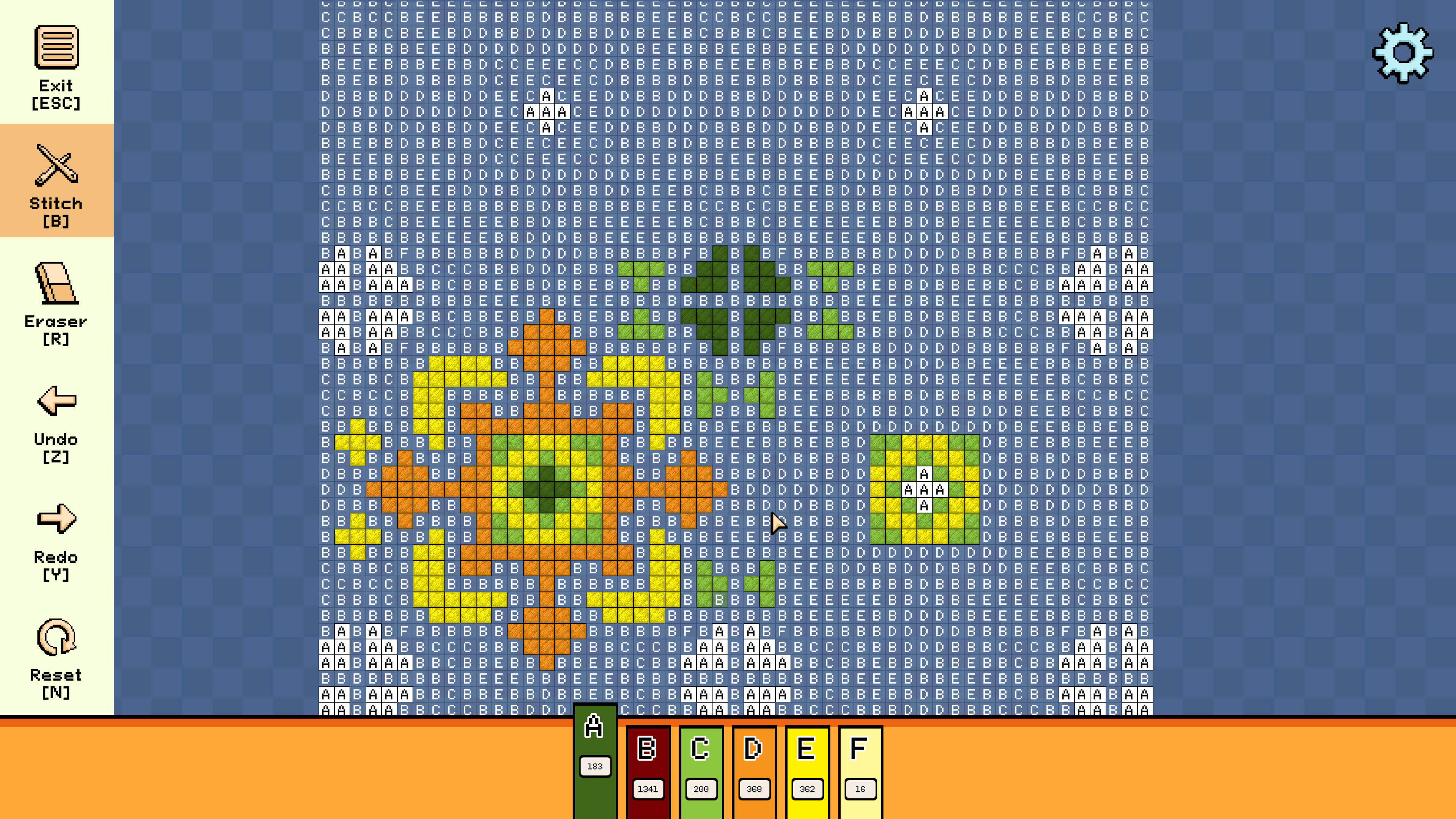 Pixel Cross Stitch - Simple Patterns Pack 5 screenshot 1