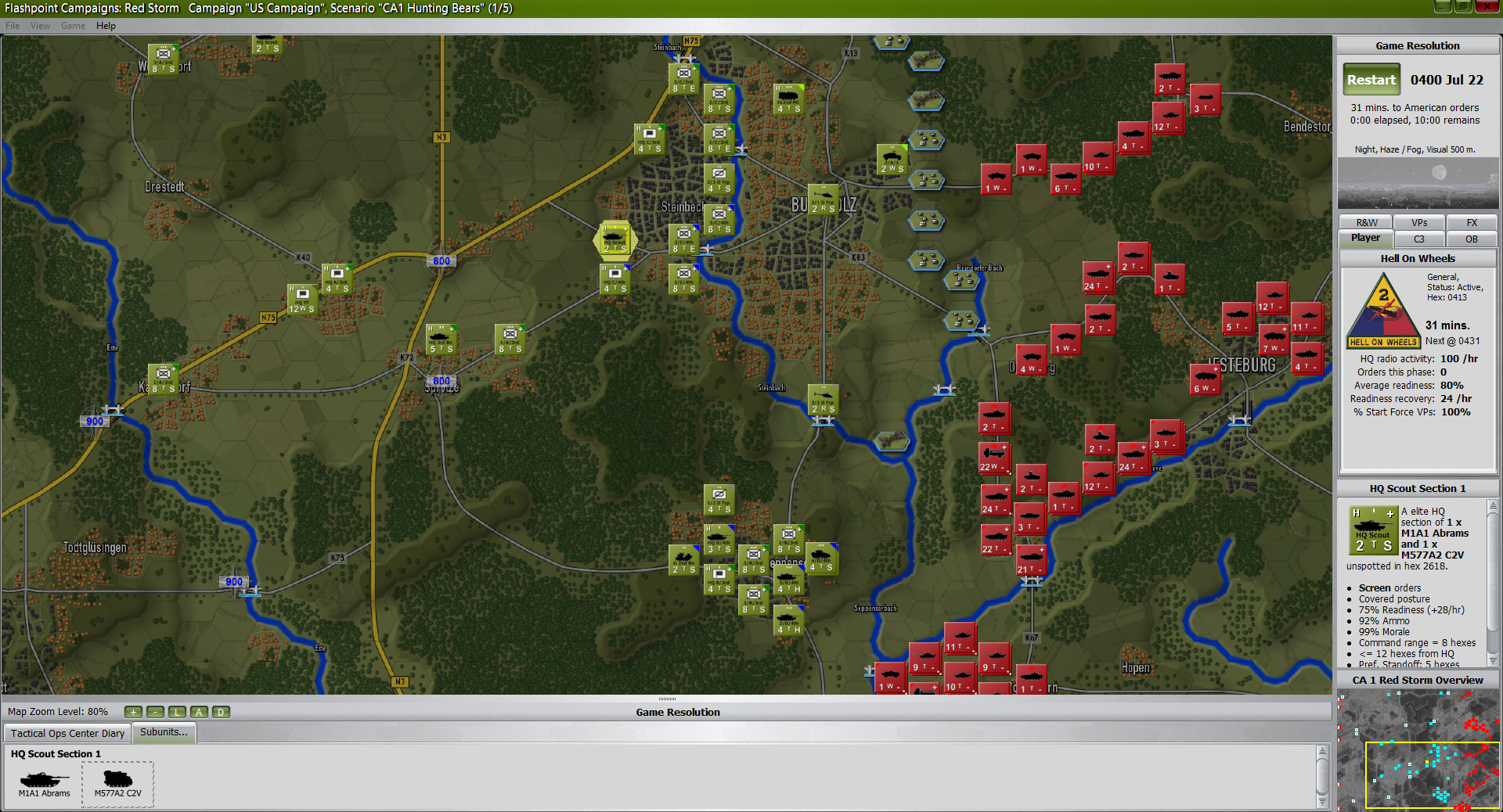 Flashpoint Campaigns: Red Storm screenshot 1